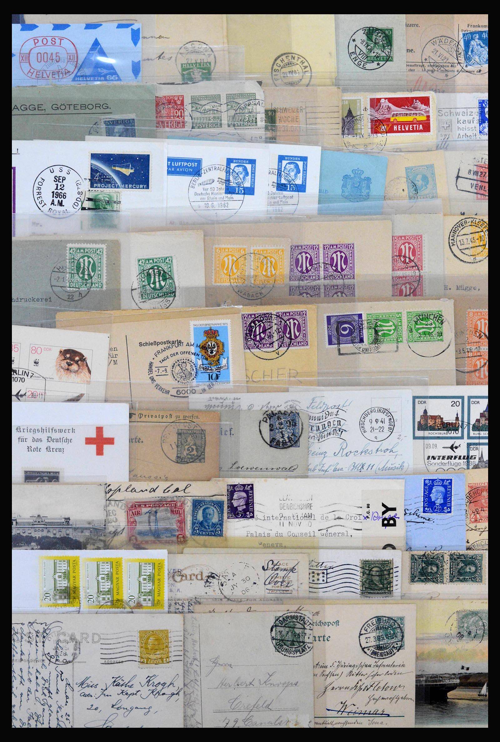 39507 0007 - Stamp collection 39507 All world covers 1860-1960.