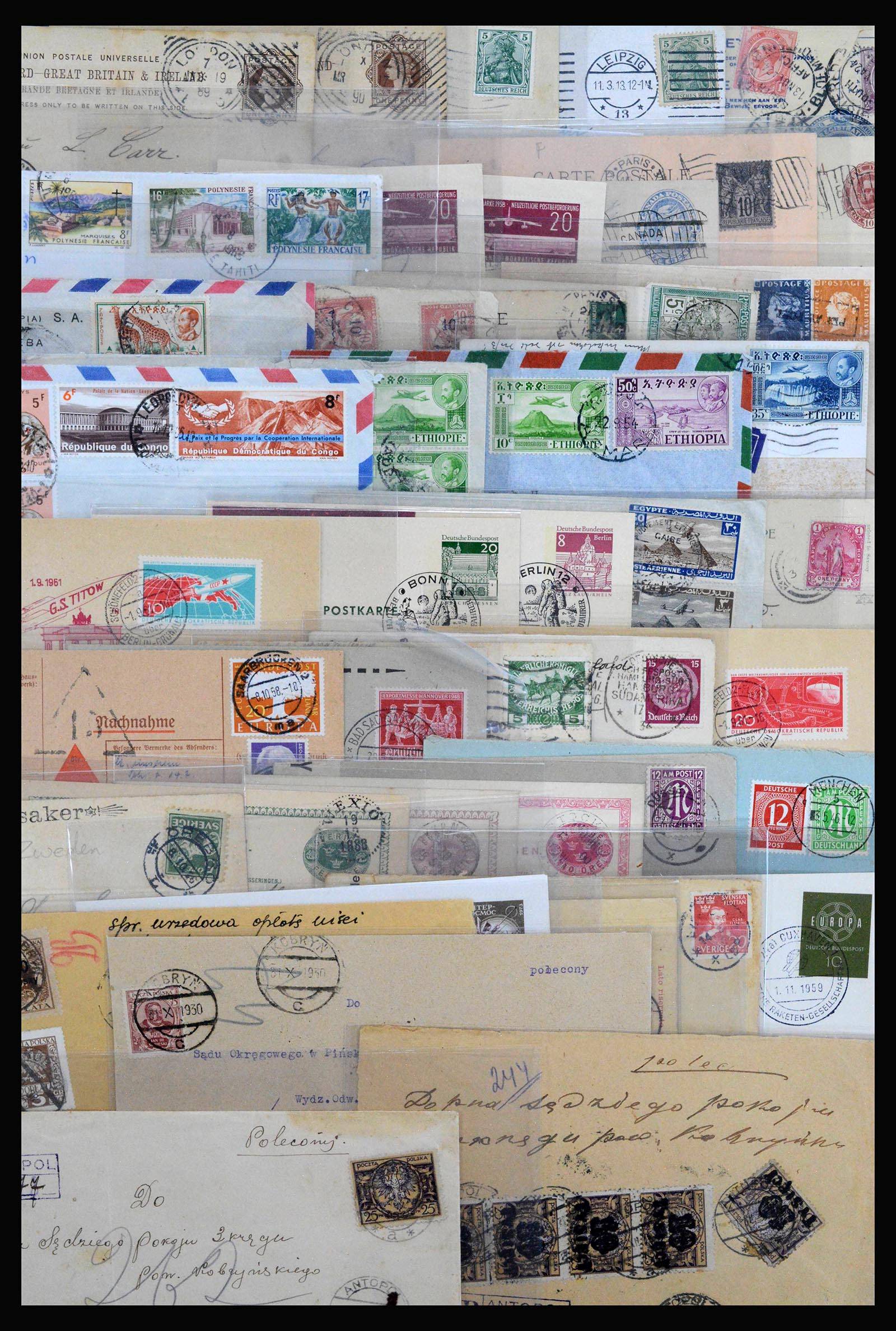 39507 0008 - Stamp collection 39507 All world covers 1860-1960.