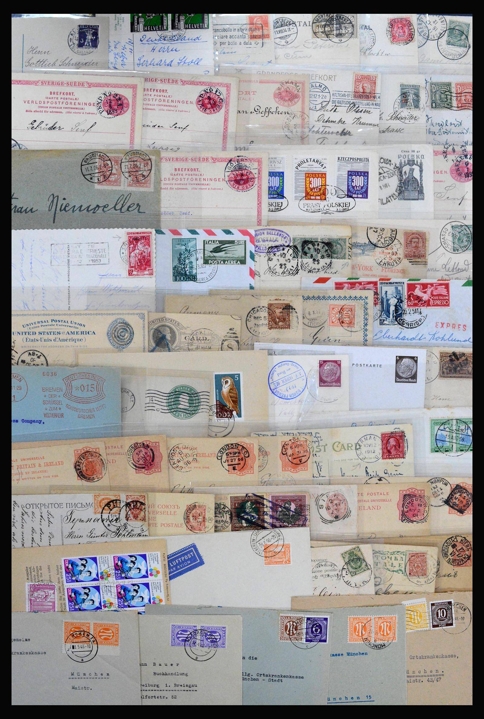 39507 0012 - Stamp collection 39507 All world covers 1860-1960.