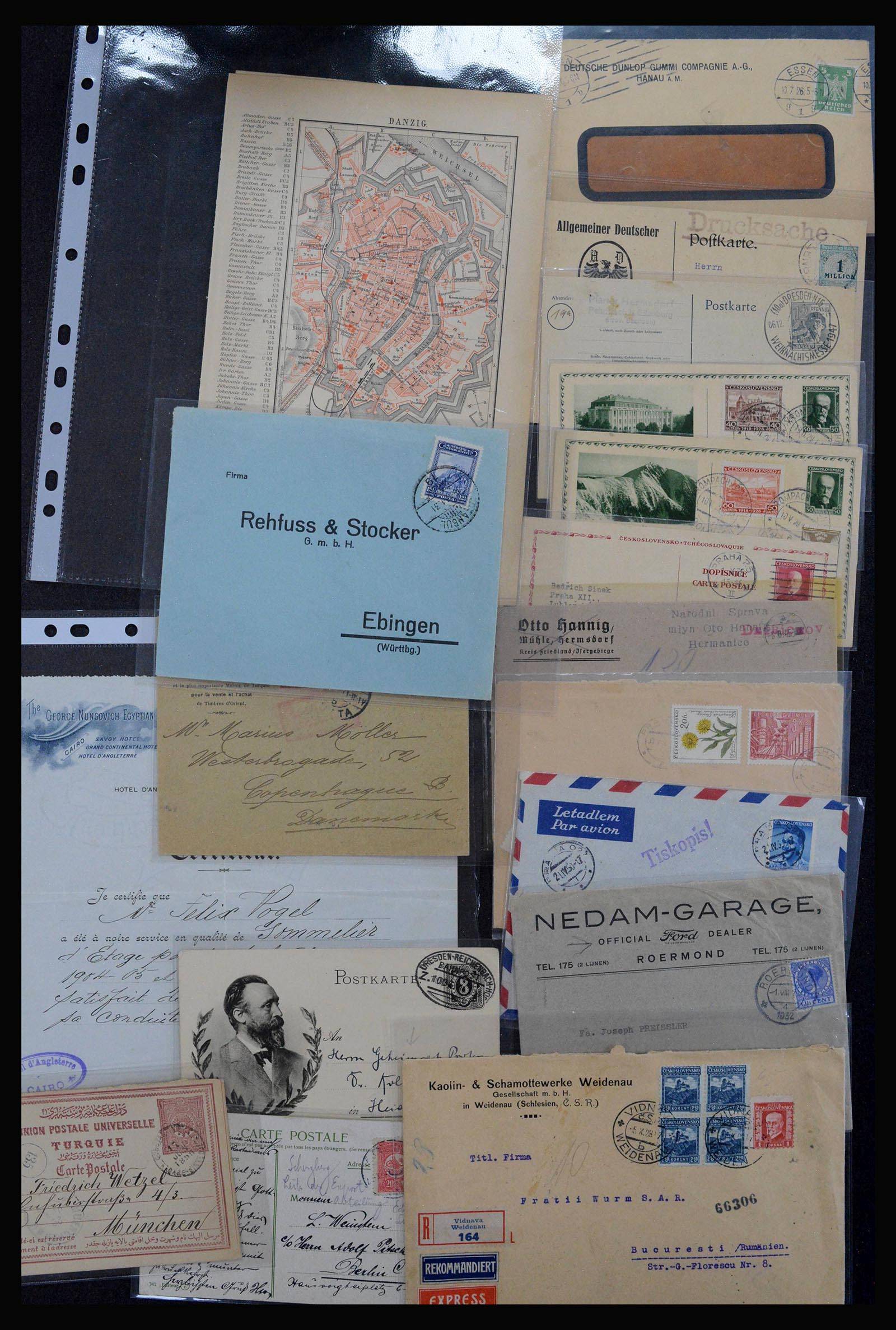 39507 0020 - Stamp collection 39507 All world covers 1860-1960.