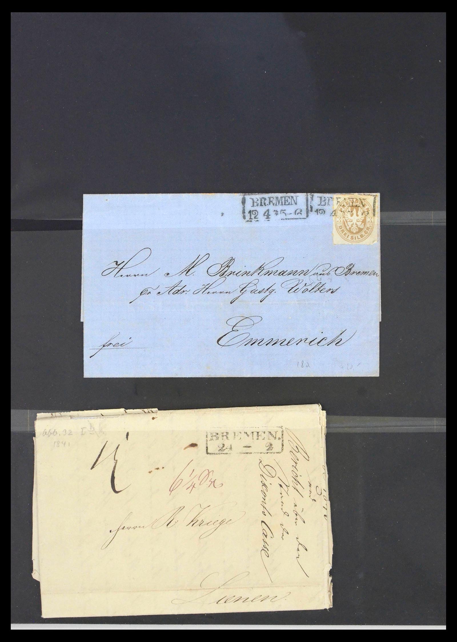 39510 0012 - Postzegelverzameling 39510 Oud Duitse Staten 1850-1872.