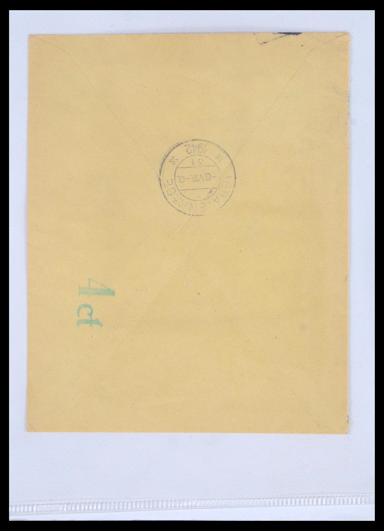 39514 0007 - Stamp collection 39514 Censored covers 1914-1945.