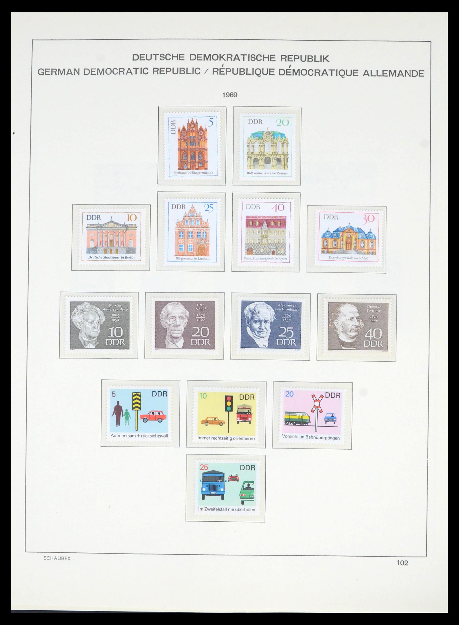 39517 0126 - Stamp collection 39517 GDR 1949-1990.