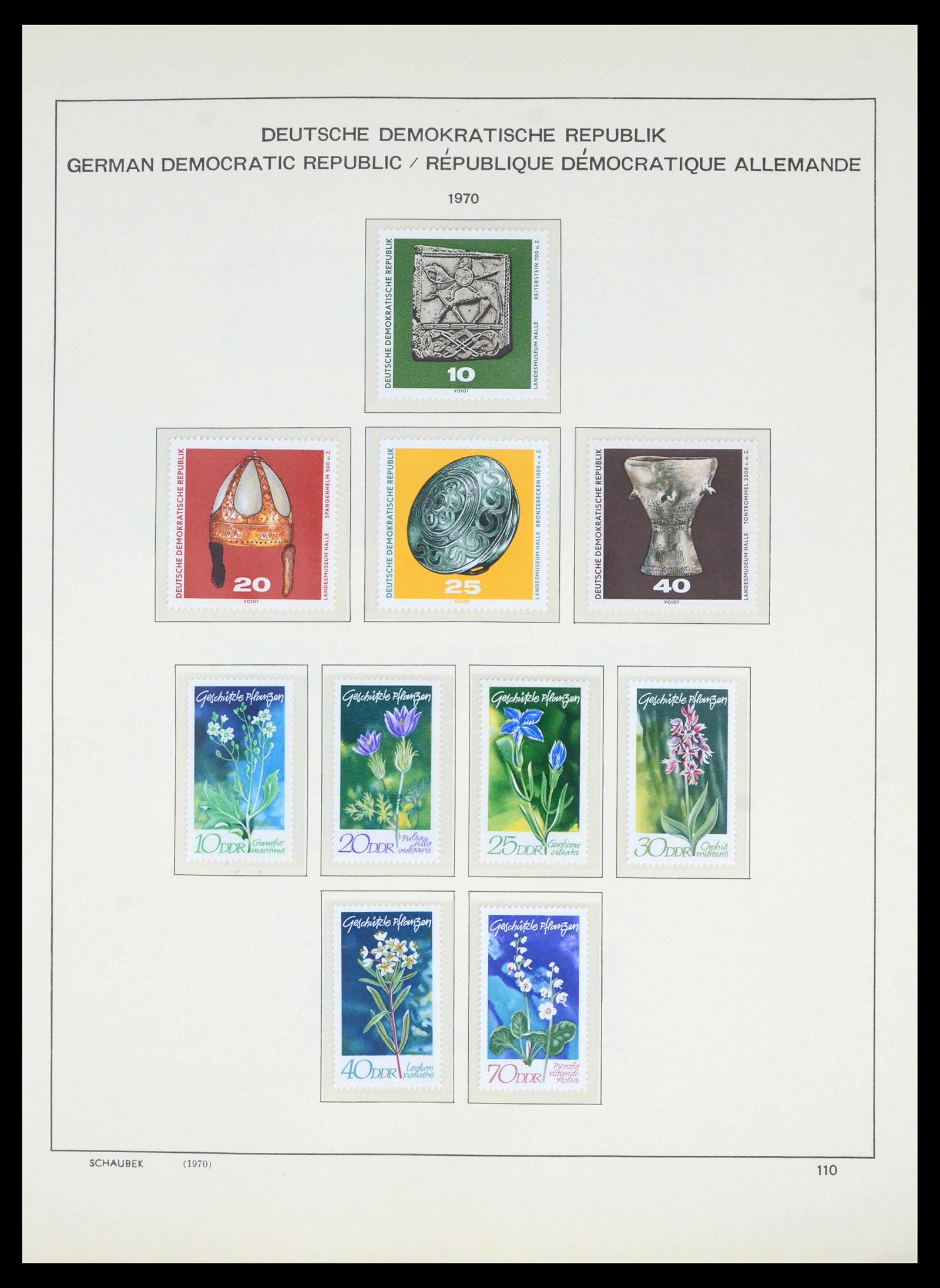 39517 0139 - Stamp collection 39517 GDR 1949-1990.