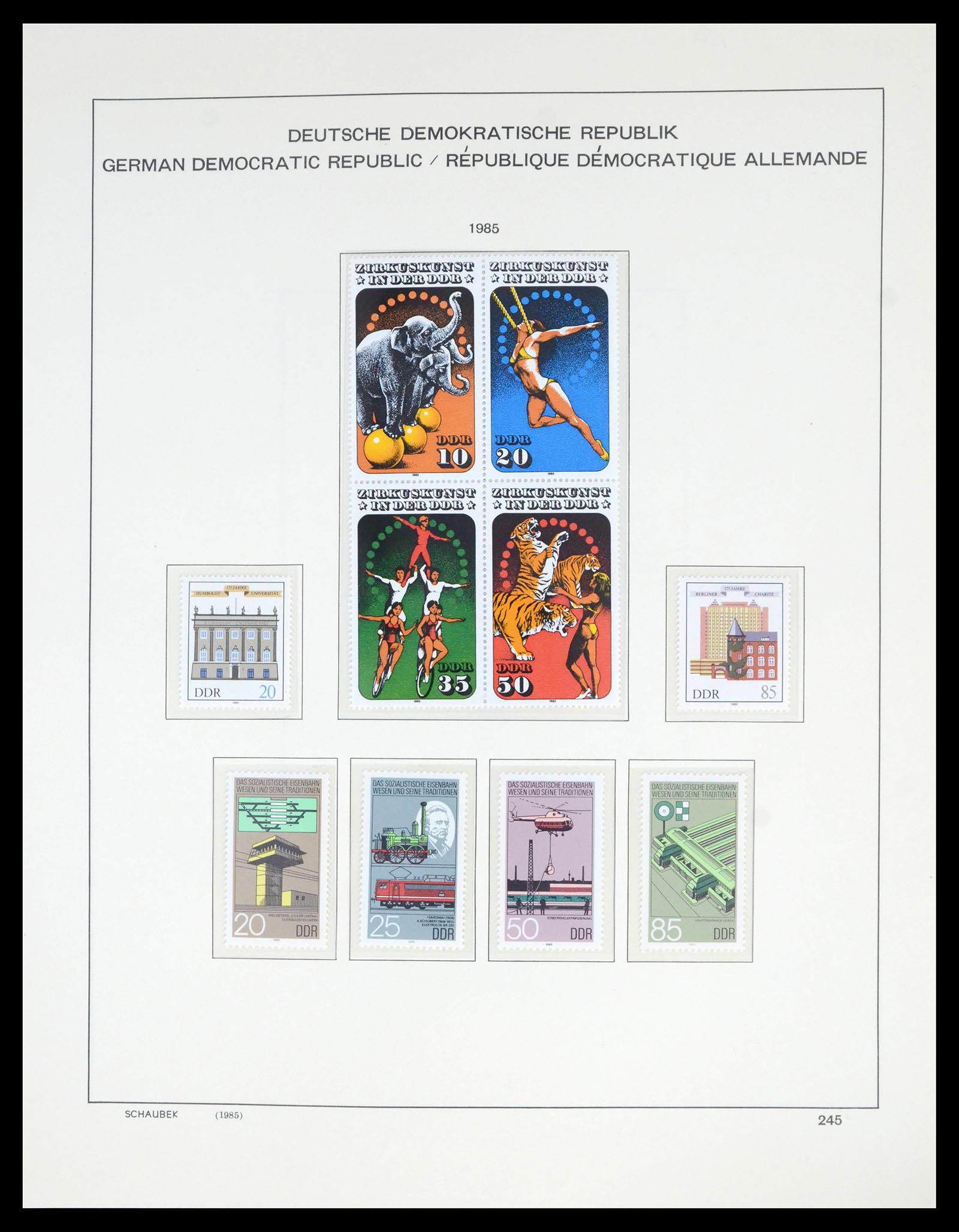 39517 0329 - Stamp collection 39517 GDR 1949-1990.