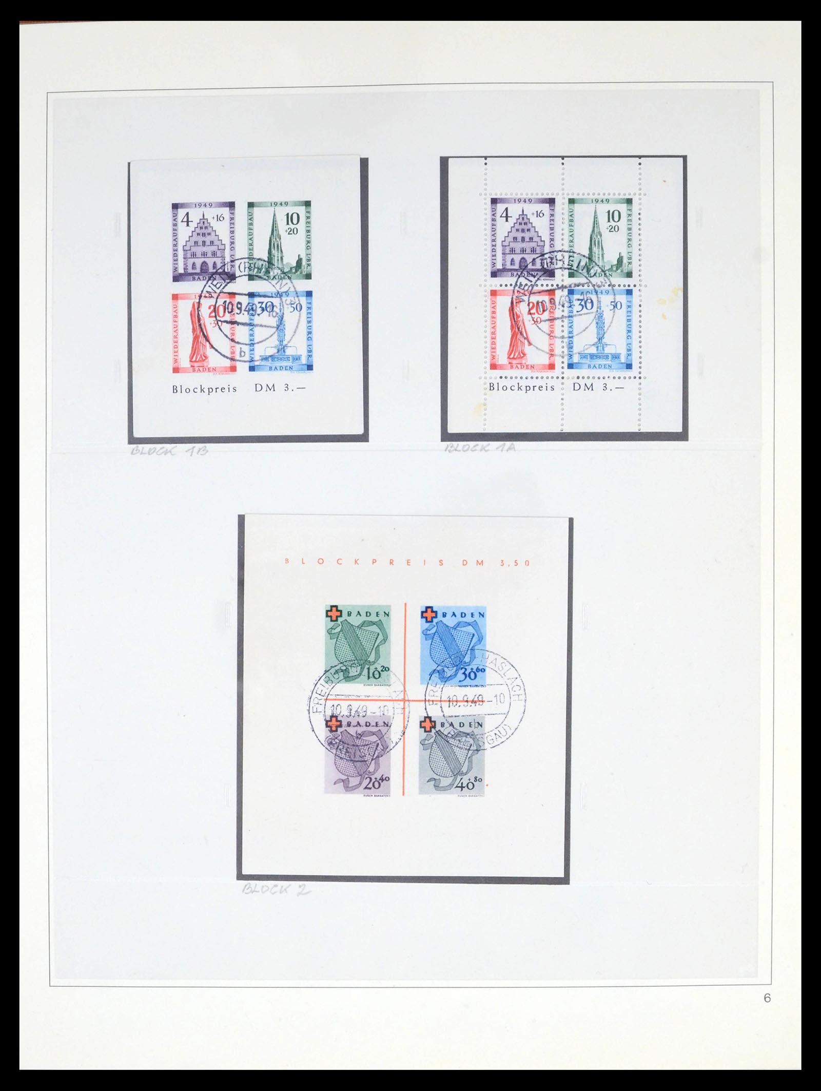 39520 0008 - Stamp collection 39520 German Zones super collection 1945-1949.