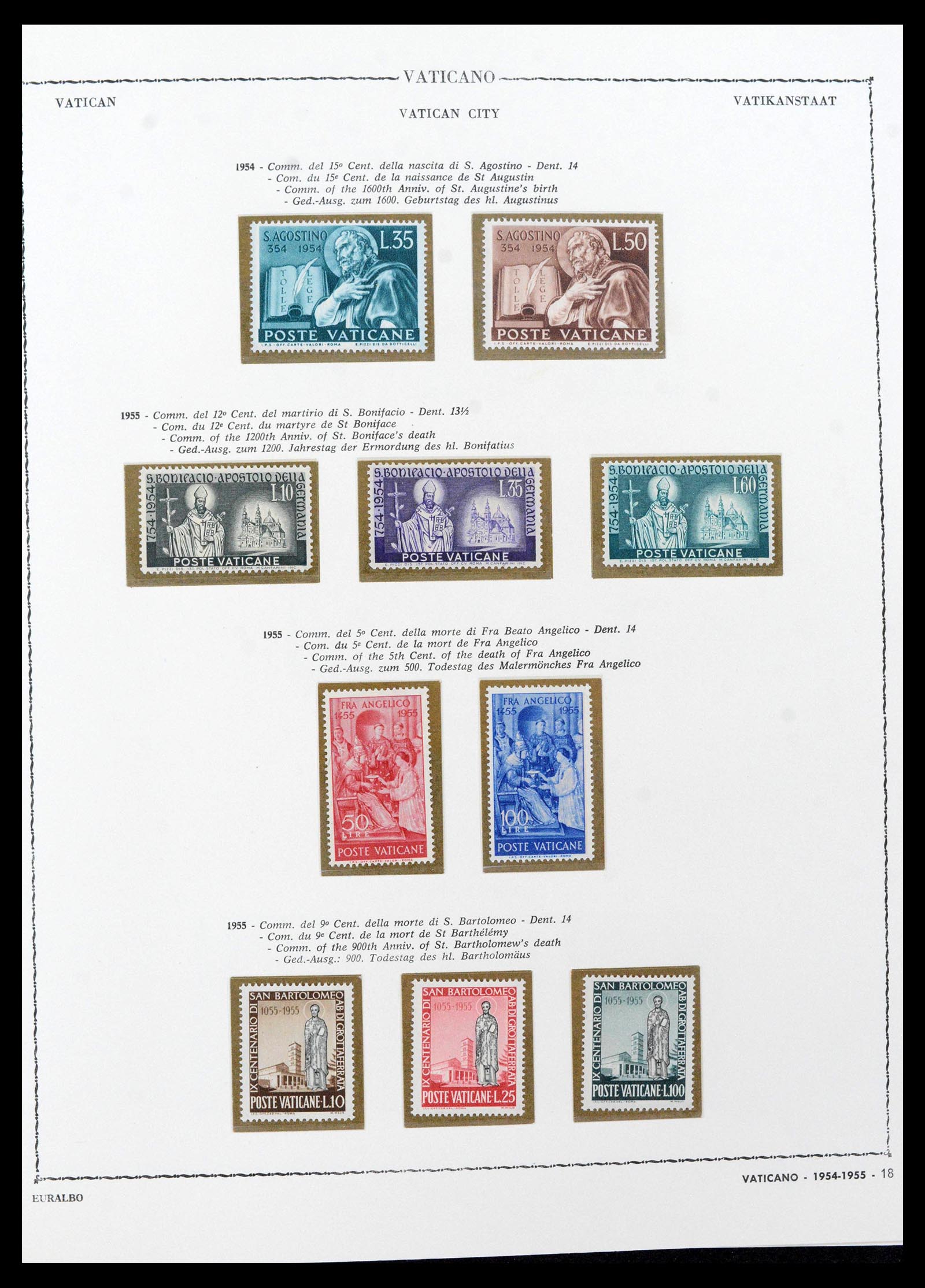 39529 0018 - Stamp collection 39529 Vatican 1929-1972.