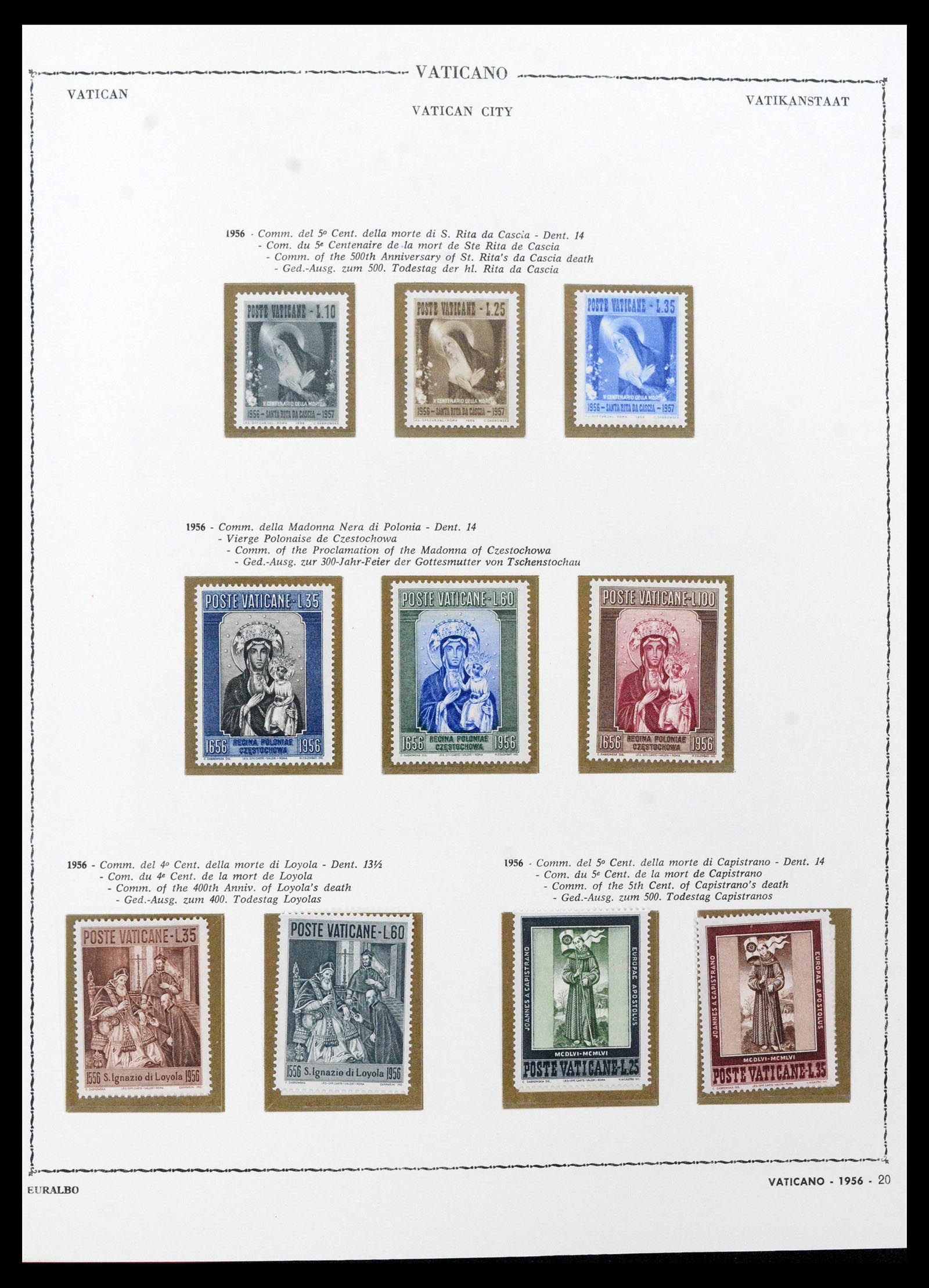 39529 0020 - Stamp collection 39529 Vatican 1929-1972.