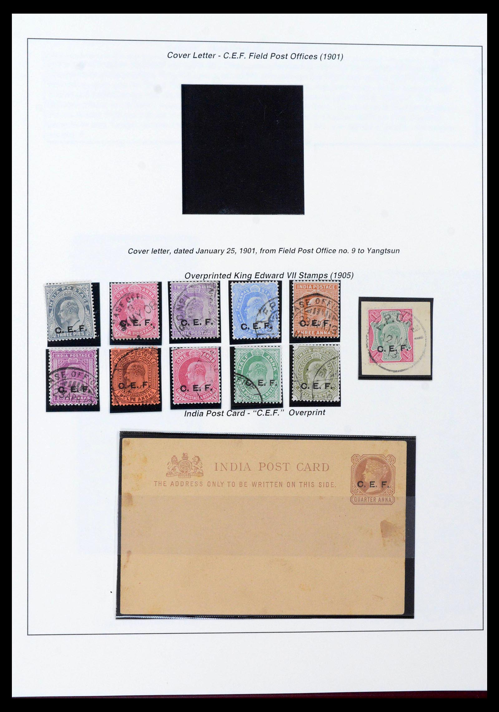 39531 0004 - Stamp collection 39531 Foreign offices in China 1862-1920.