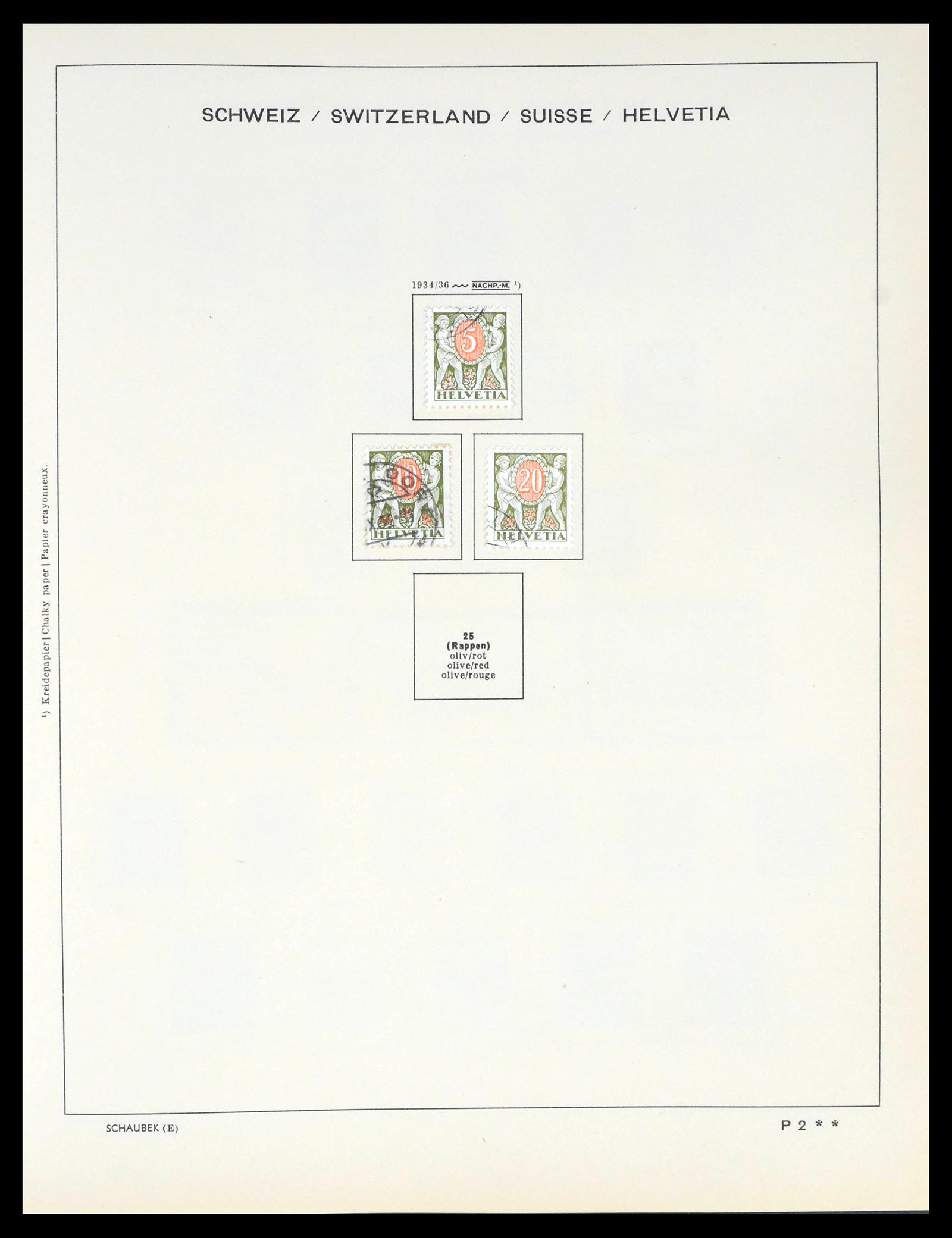 39540 0139 - Stamp collection 39540 Switzerland 1850-1982.