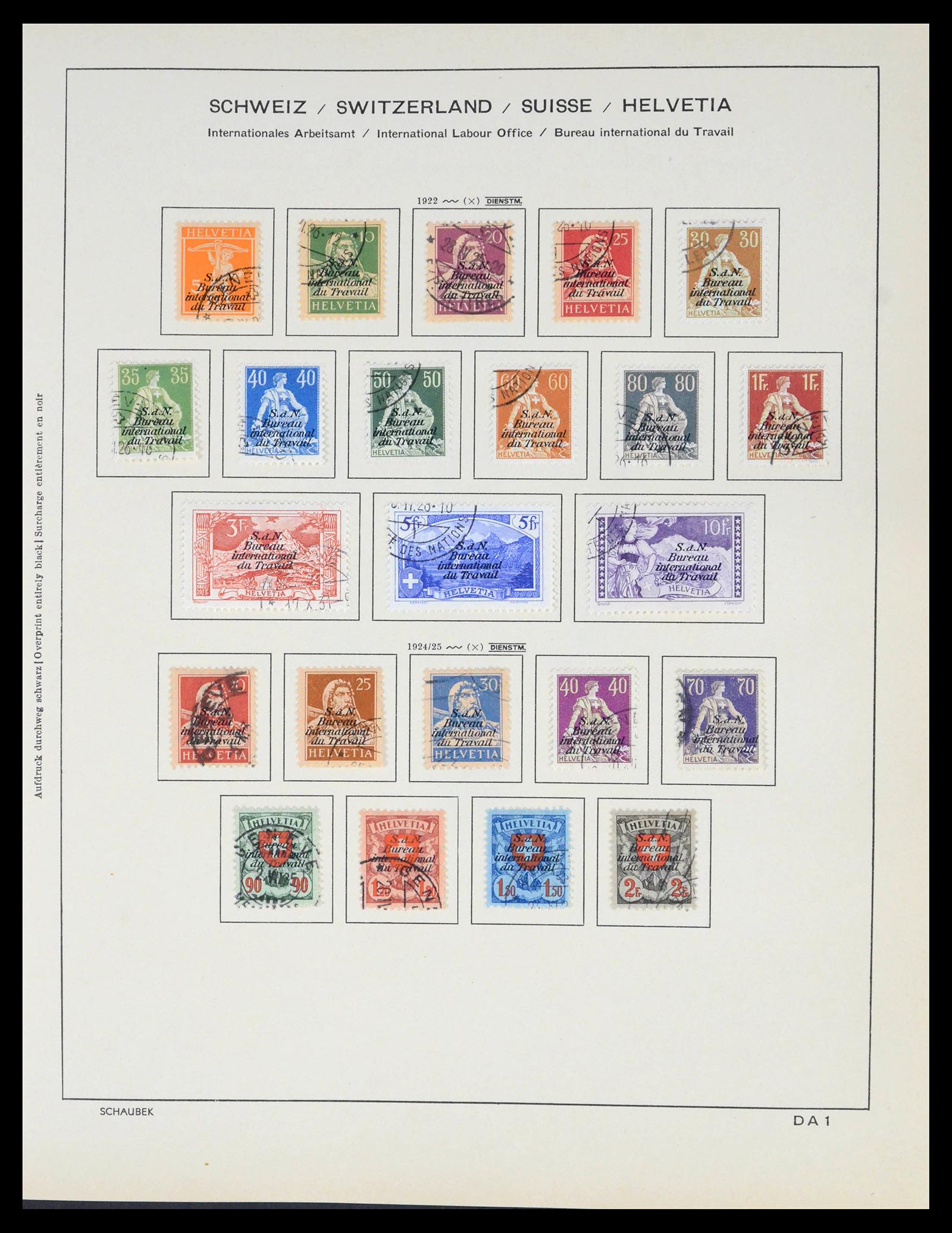 39540 0146 - Stamp collection 39540 Switzerland 1850-1982.