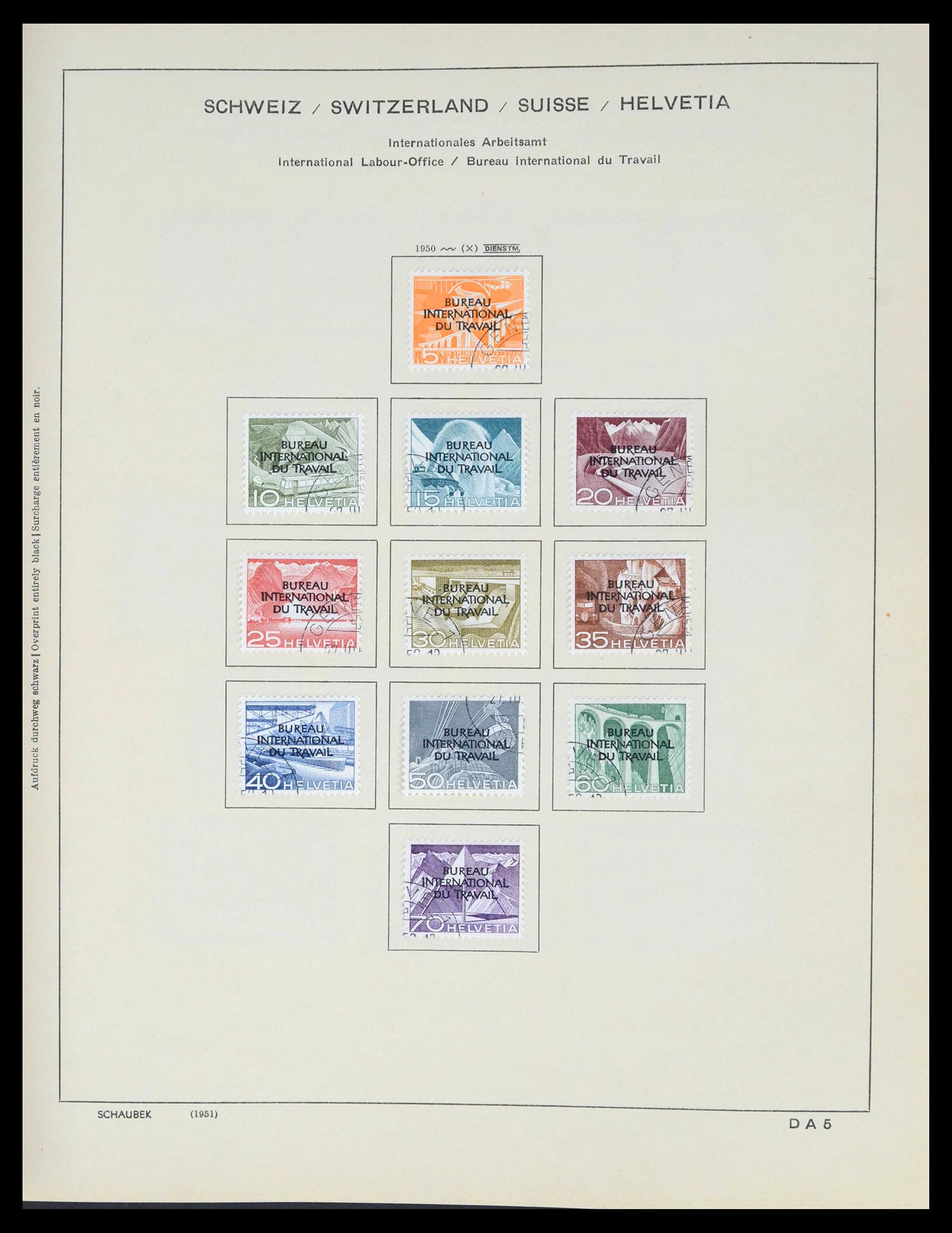 39540 0151 - Stamp collection 39540 Switzerland 1850-1982.