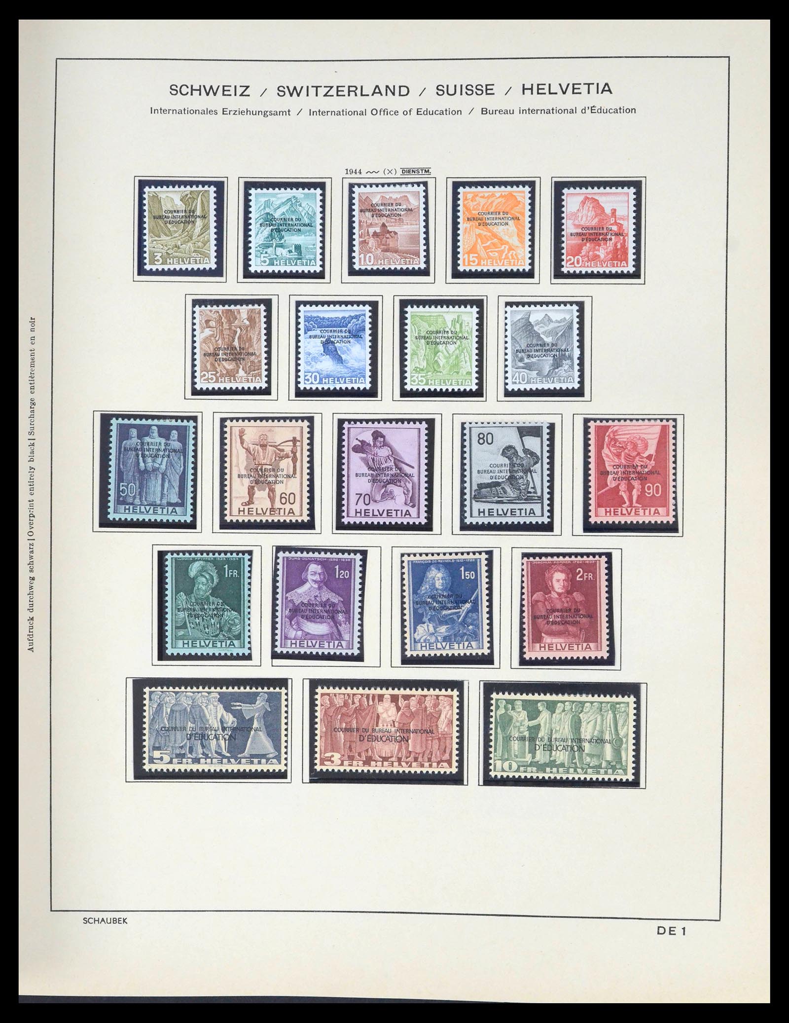 39540 0152 - Stamp collection 39540 Switzerland 1850-1982.