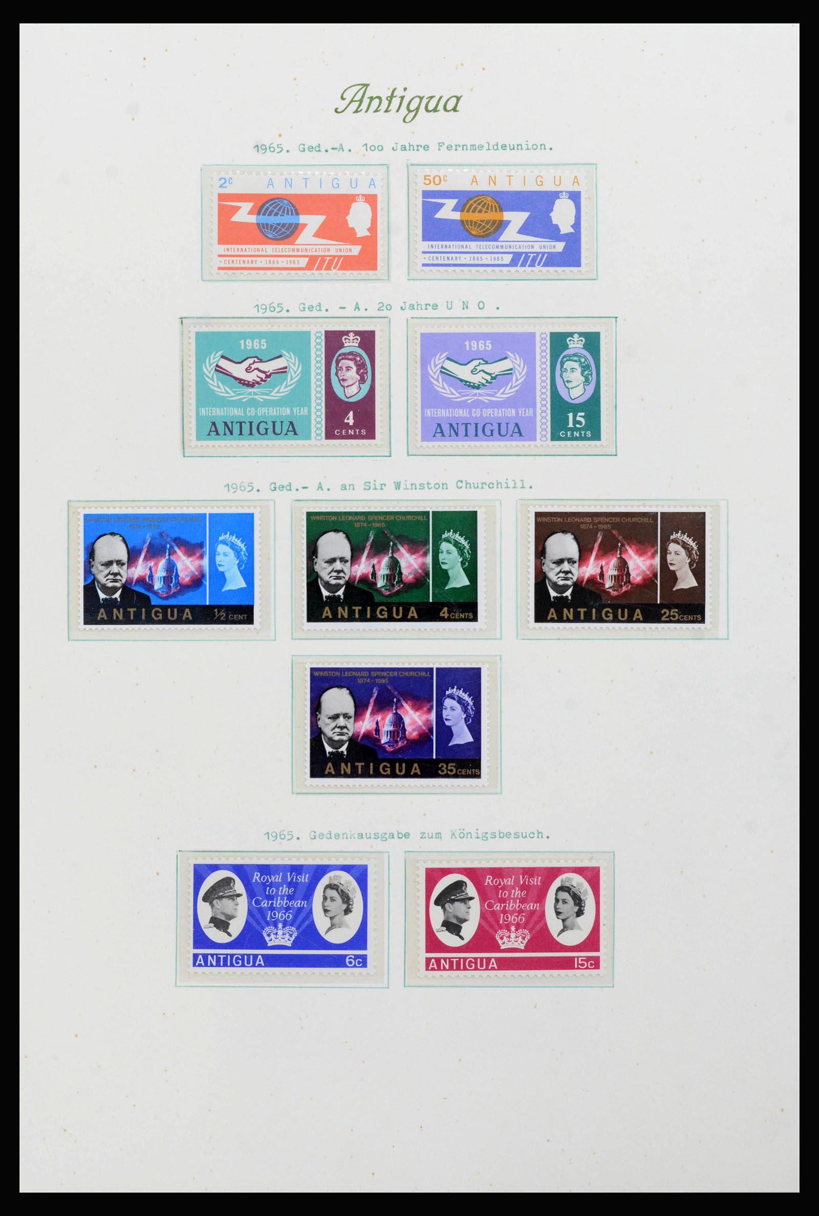 39546 0005 - Stamp collection 39546 British Colonies in the Caribean 1937-1978.