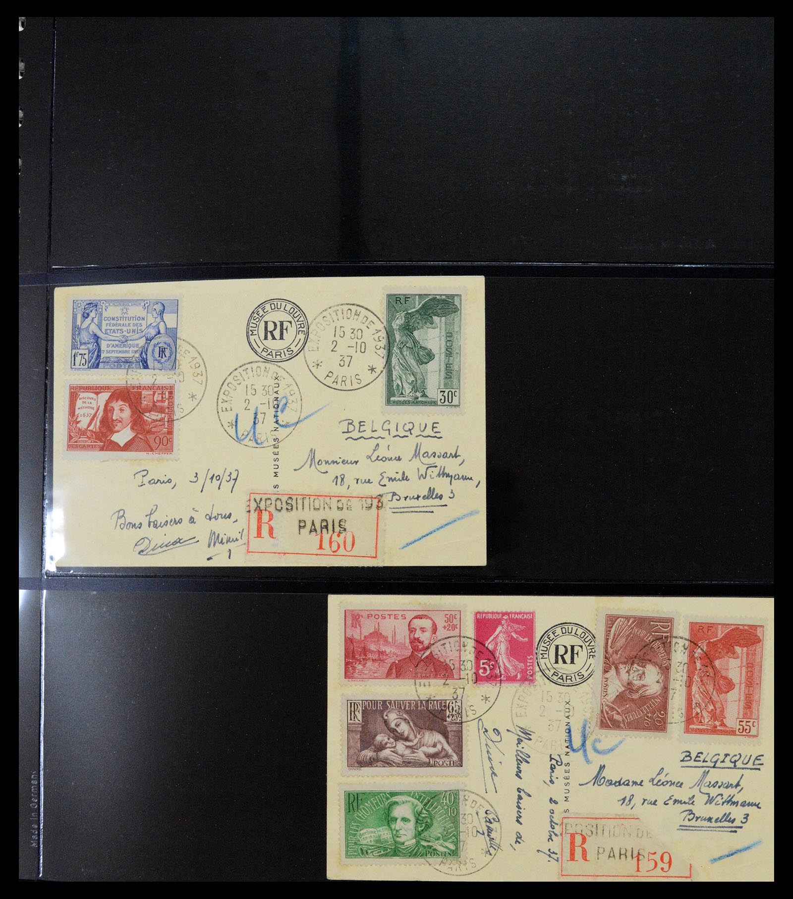 39547 0019 - Stamp collection 39547 World covers 1789-1960.