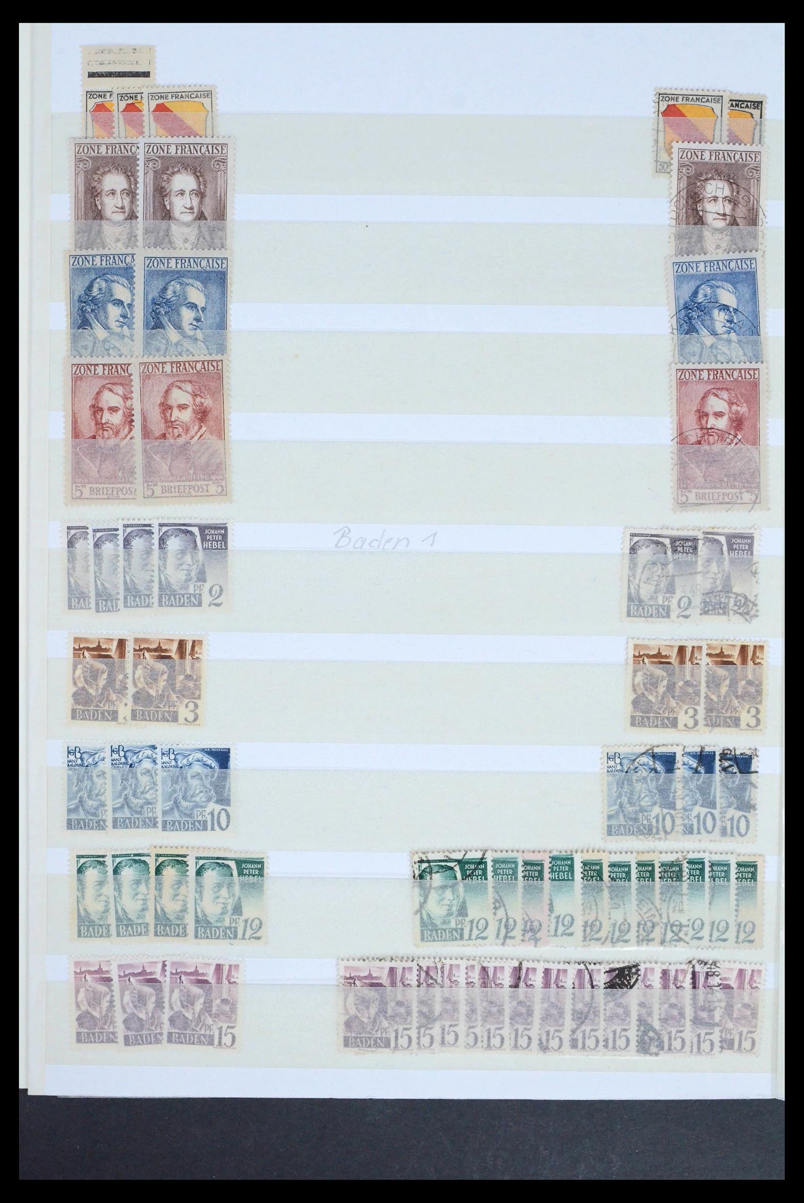 39558 0002 - Stamp collection 39558 Germany 1945-1990.