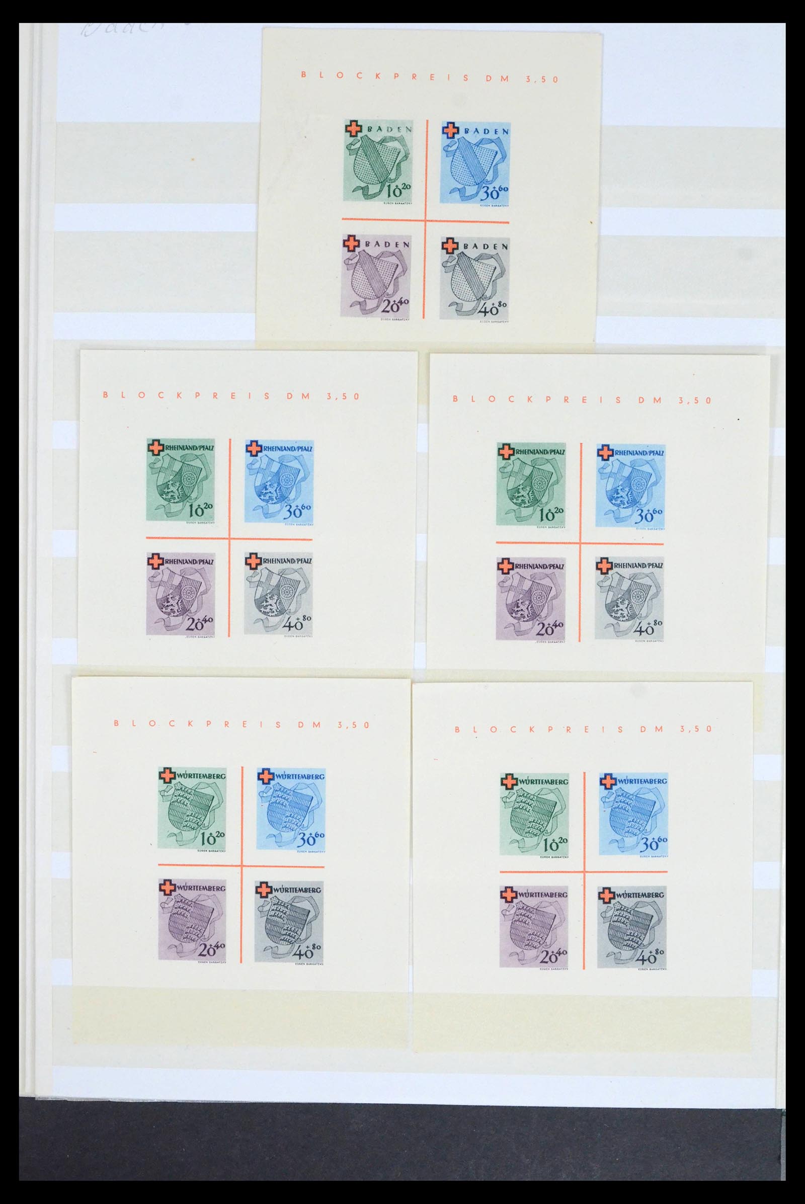 39558 0006 - Stamp collection 39558 Germany 1945-1990.