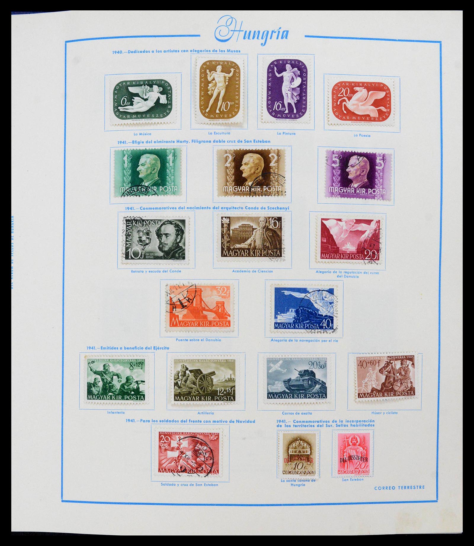 39569 0021 - Stamp collection 39569 Hungary 1871-2005.