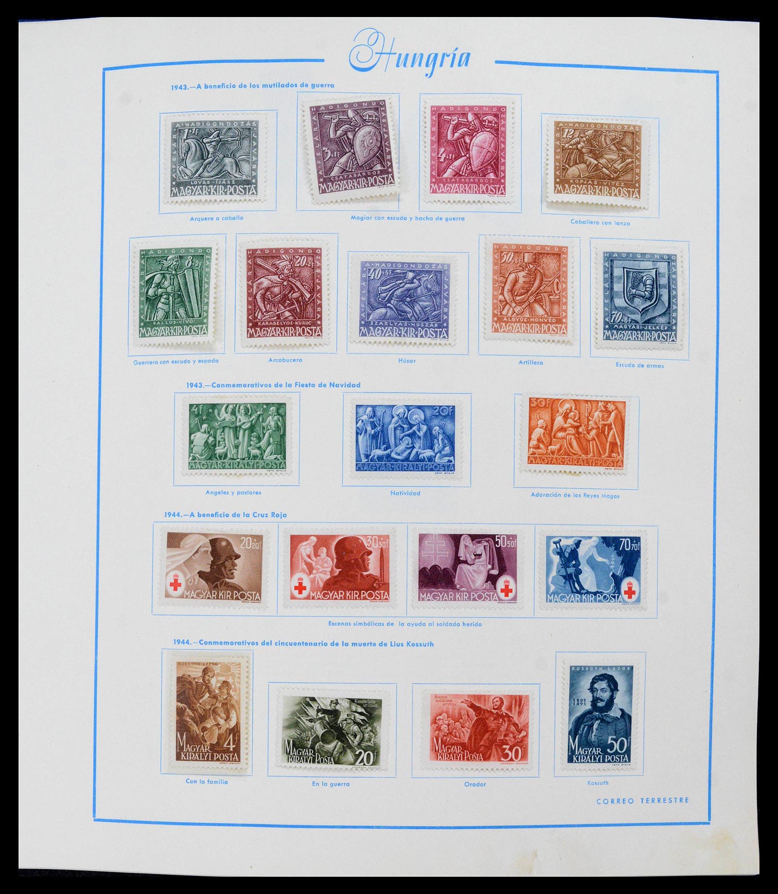 39569 0024 - Stamp collection 39569 Hungary 1871-2005.