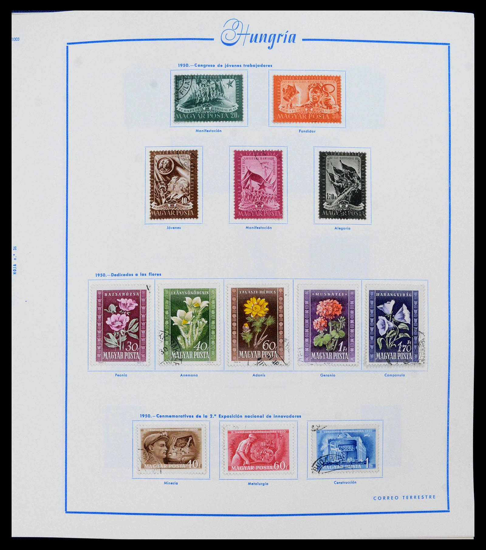 39569 0039 - Stamp collection 39569 Hungary 1871-2005.