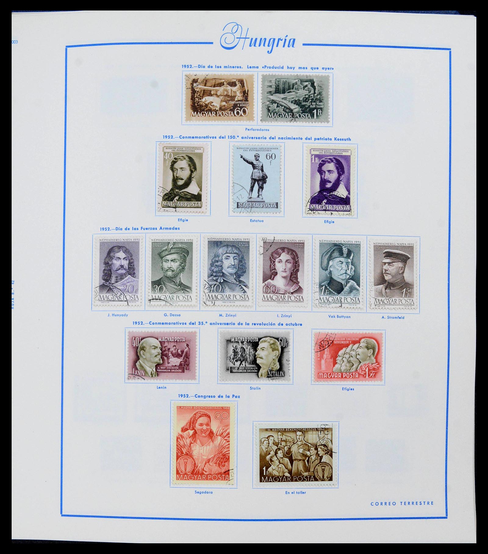 39569 0045 - Stamp collection 39569 Hungary 1871-2005.