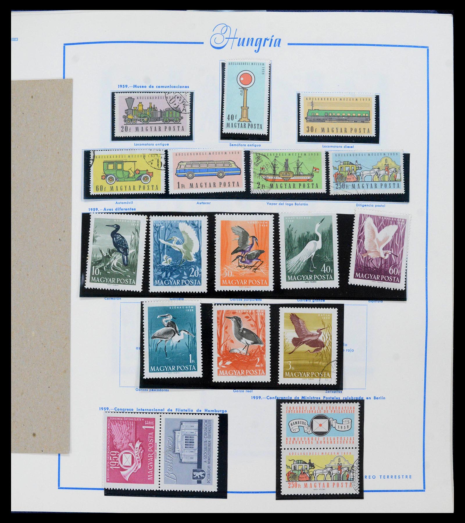 39569 0060 - Stamp collection 39569 Hungary 1871-2005.