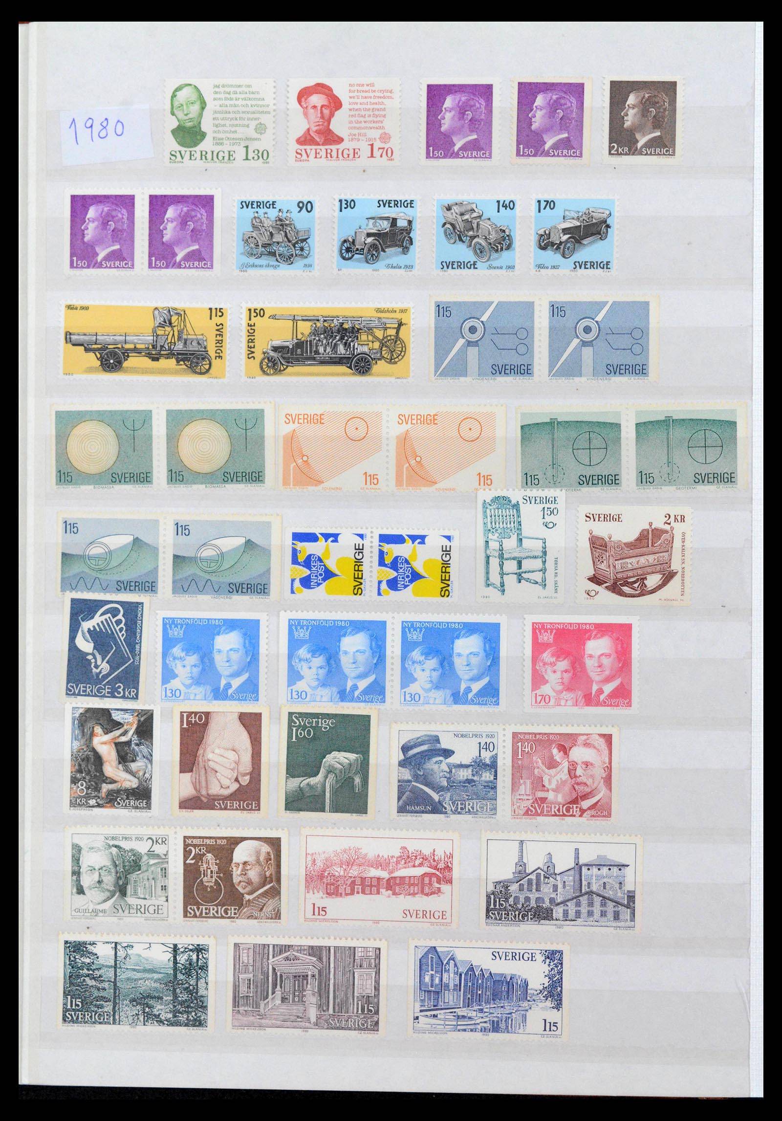 39573 0024 - Stamp collection 39573 Sweden 1930-1998.