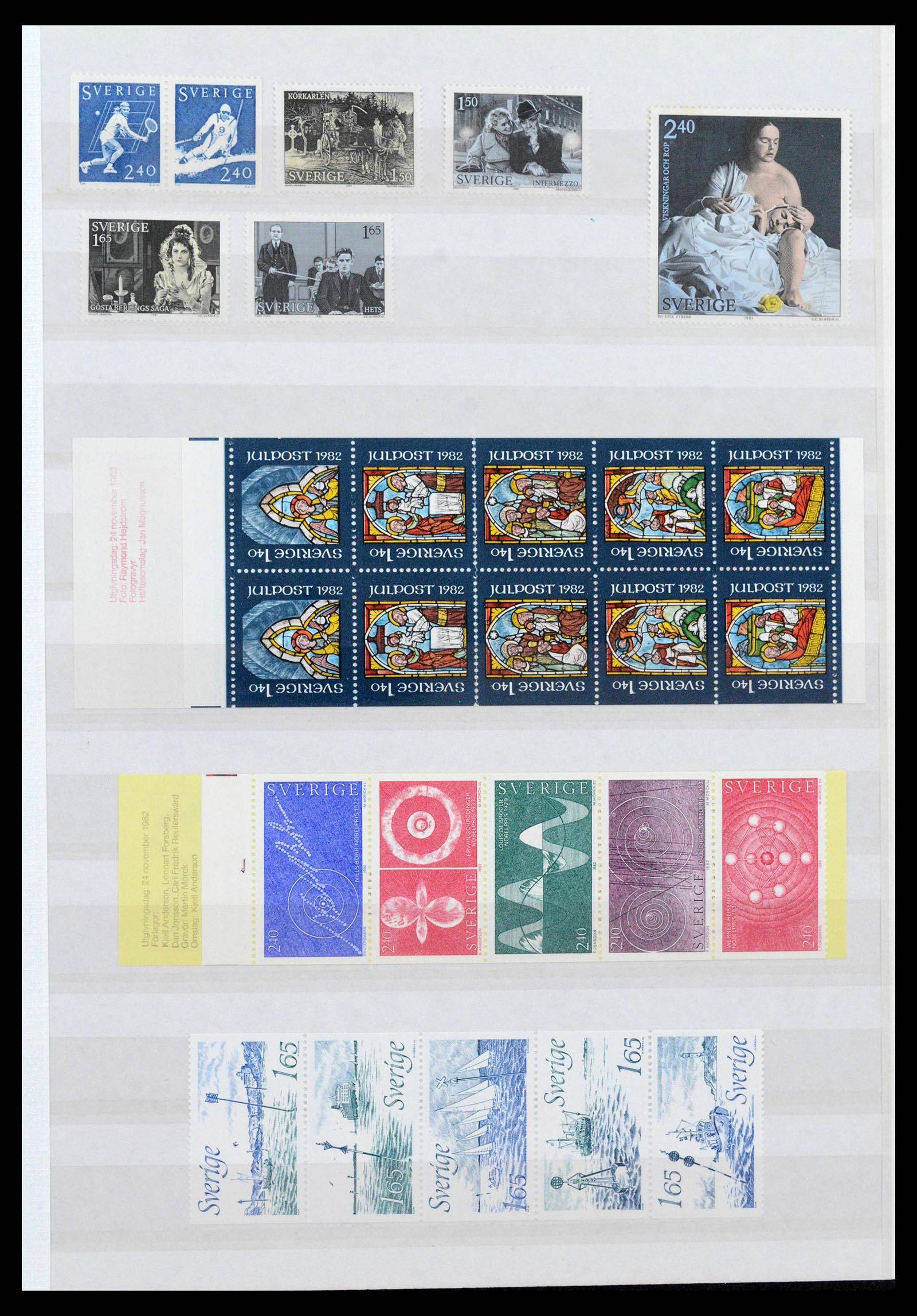 39573 0026 - Stamp collection 39573 Sweden 1930-1998.