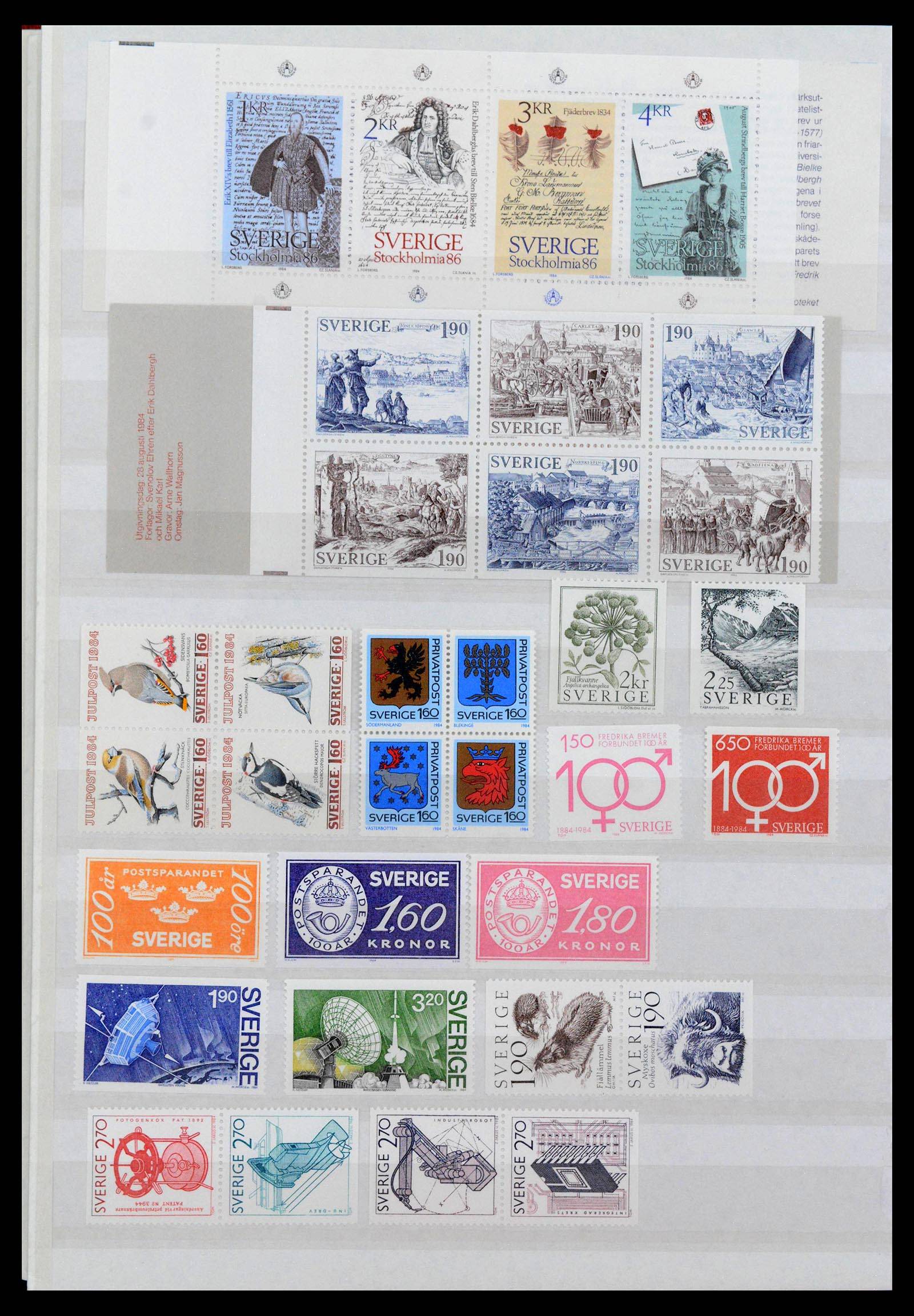 39573 0032 - Stamp collection 39573 Sweden 1930-1998.