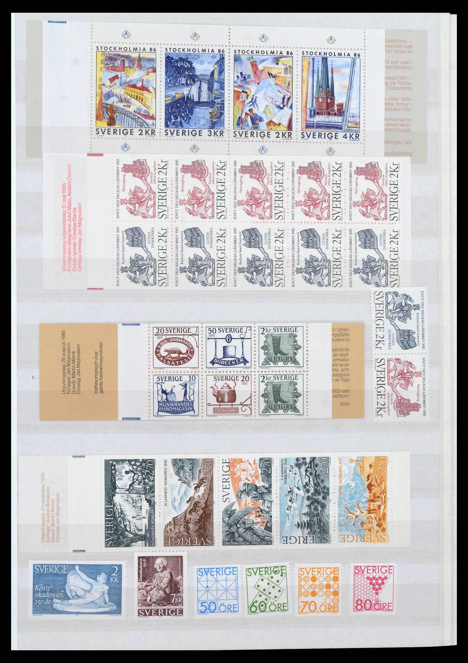 39573 0035 - Stamp collection 39573 Sweden 1930-1998.