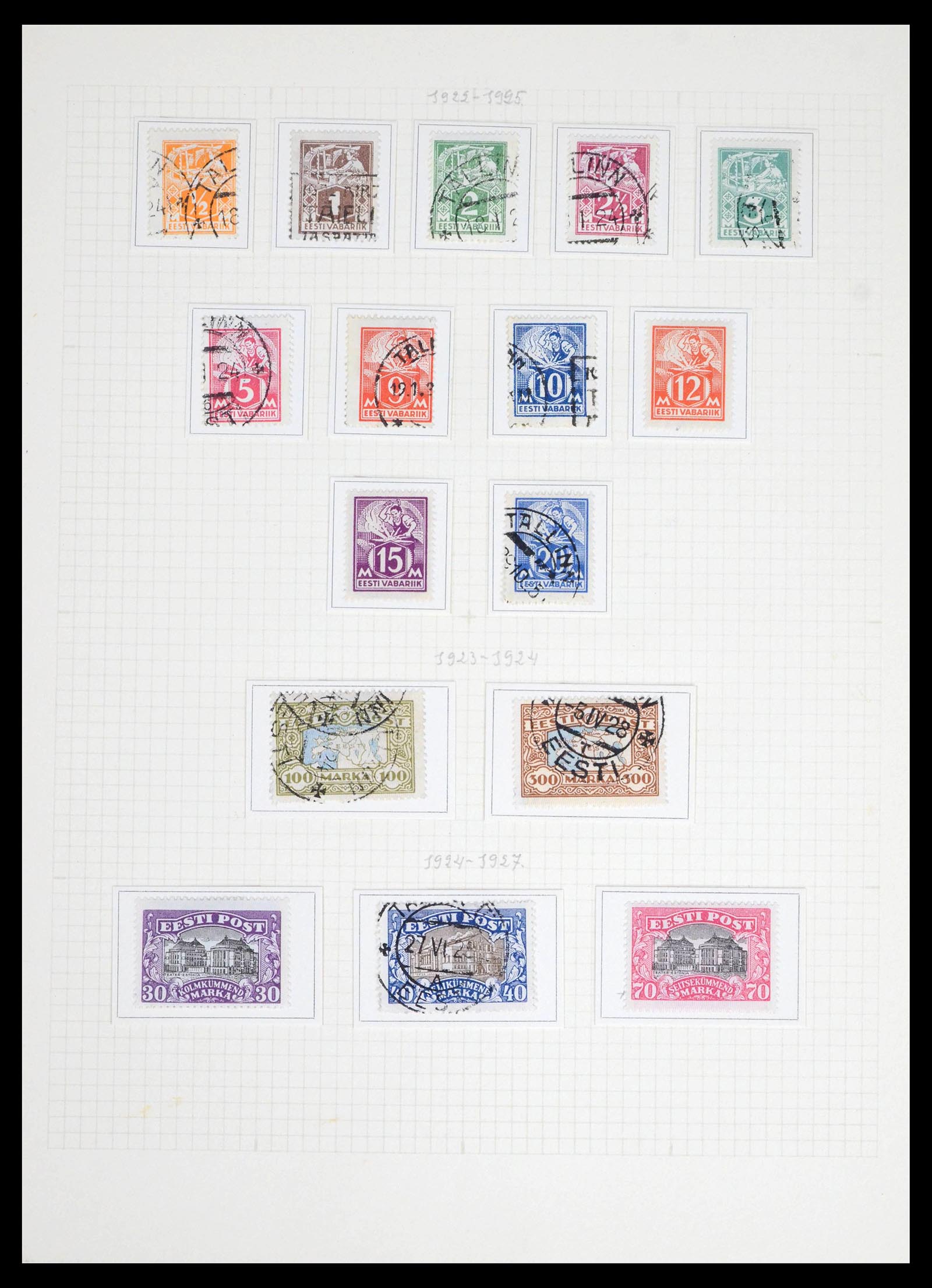 39574 0004 - Stamp collection 39574 European countries 1880-1940.