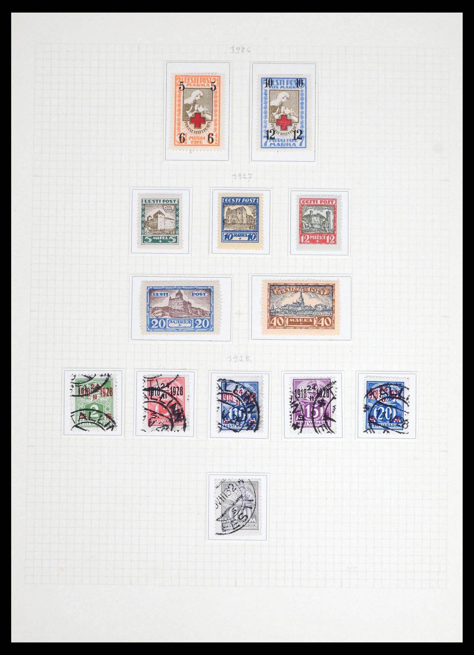 39574 0005 - Stamp collection 39574 European countries 1880-1940.