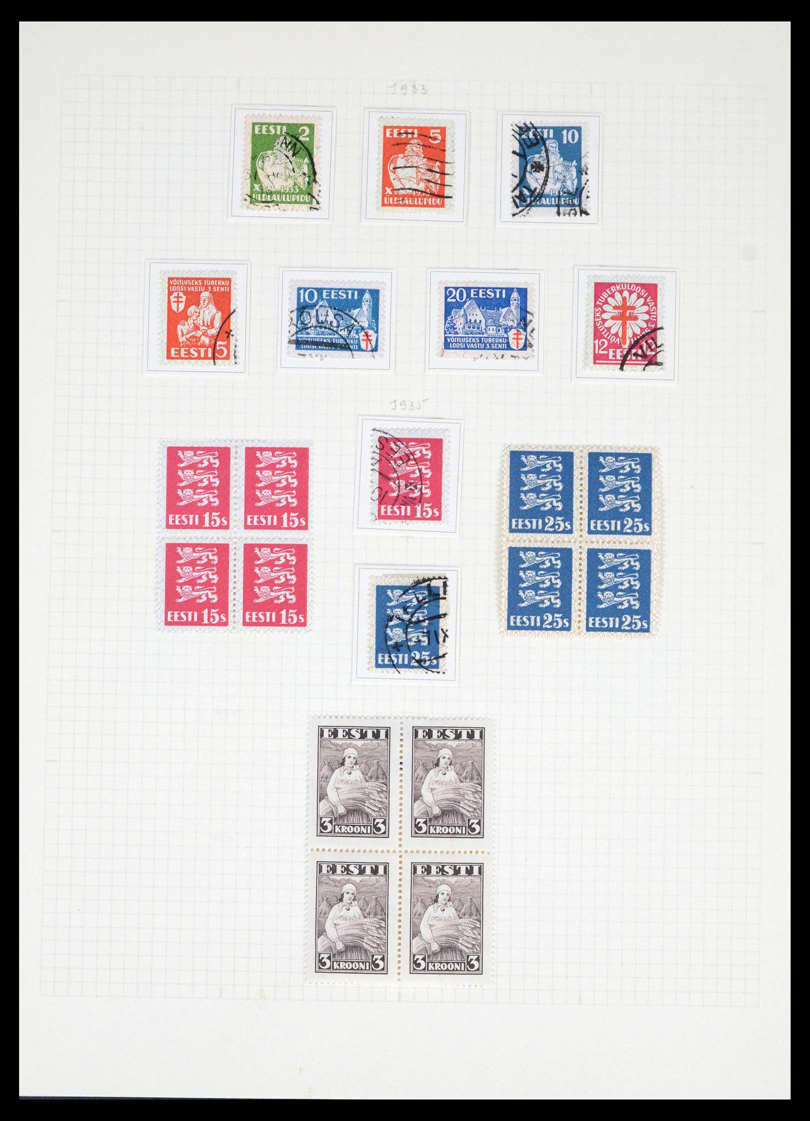 39574 0008 - Stamp collection 39574 European countries 1880-1940.