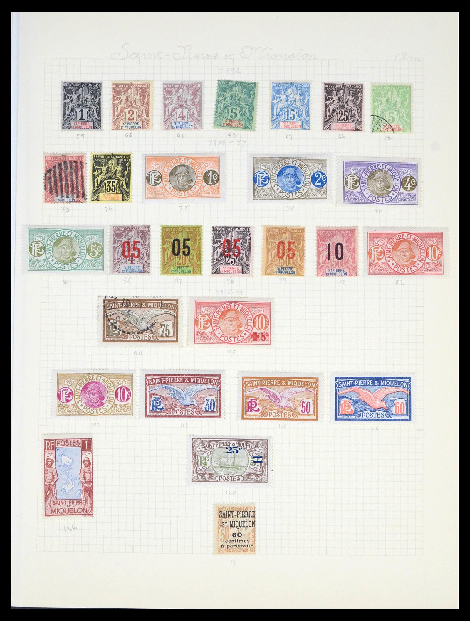 39574 0016 - Stamp collection 39574 European countries 1880-1940.