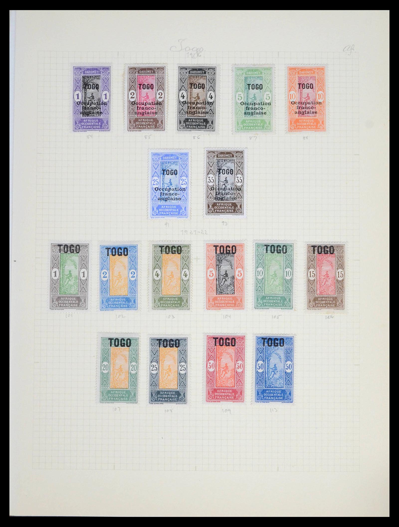 39574 0020 - Stamp collection 39574 European countries 1880-1940.