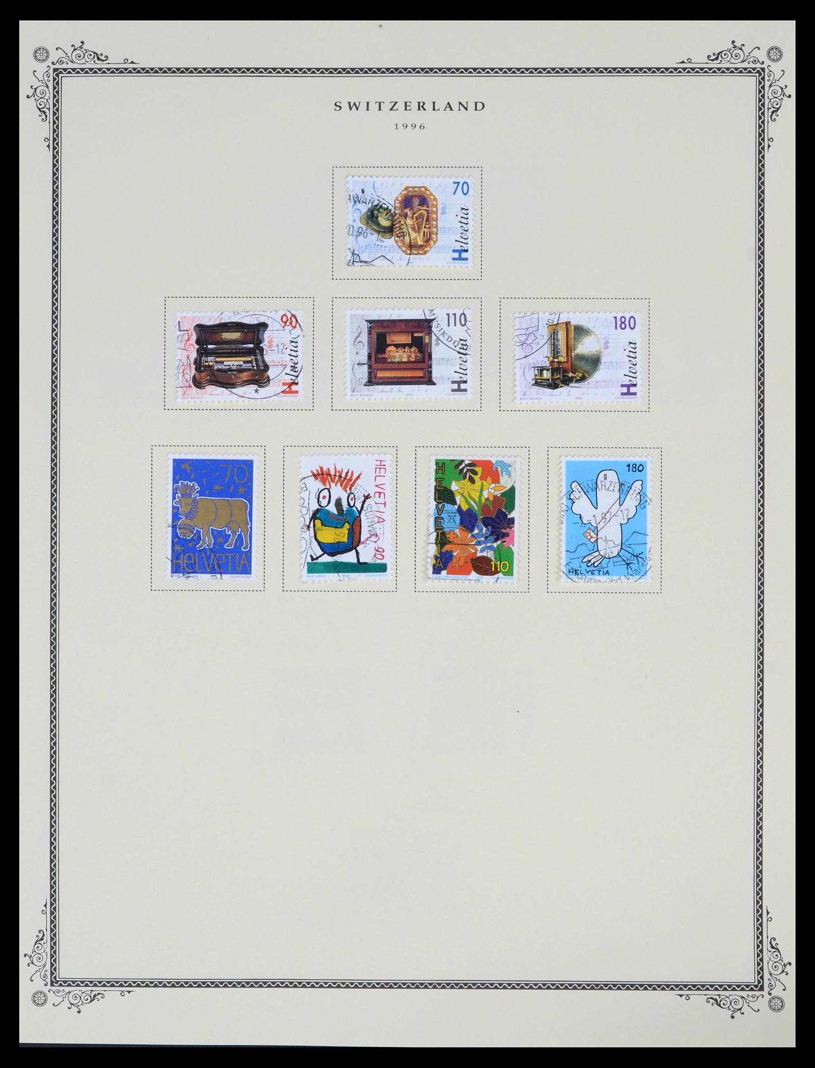 39575 0075 - Stamp collection 39575 Switzerland 1854-2014.