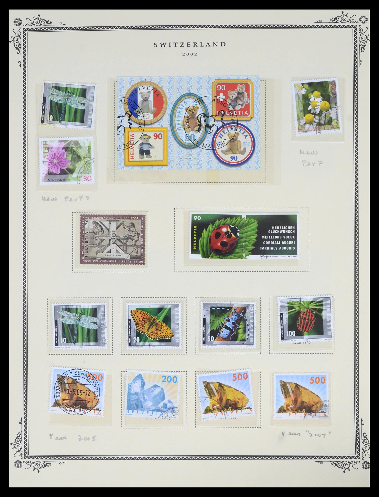 39575 0096 - Stamp collection 39575 Switzerland 1854-2014.