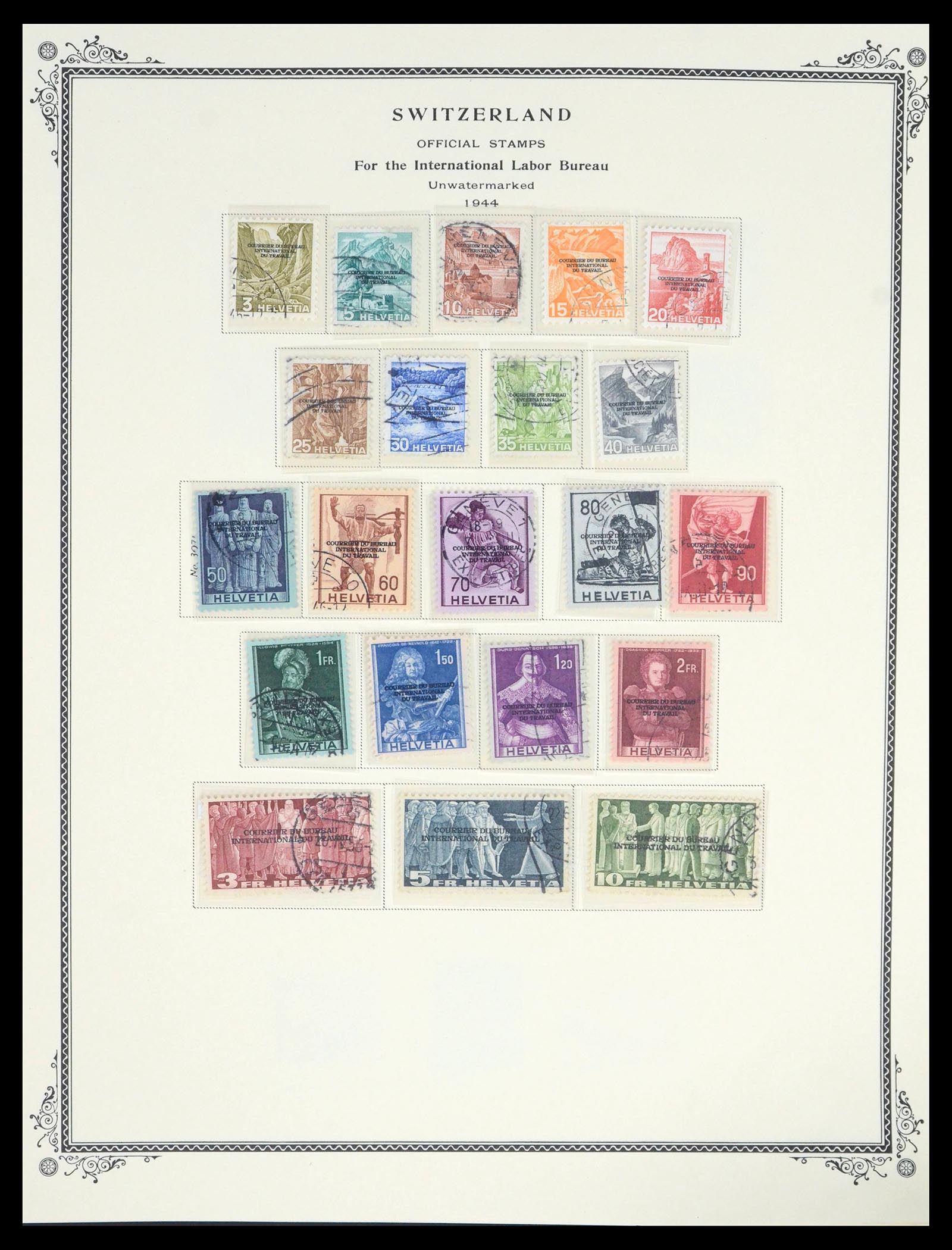 39575 0261 - Stamp collection 39575 Switzerland 1854-2014.