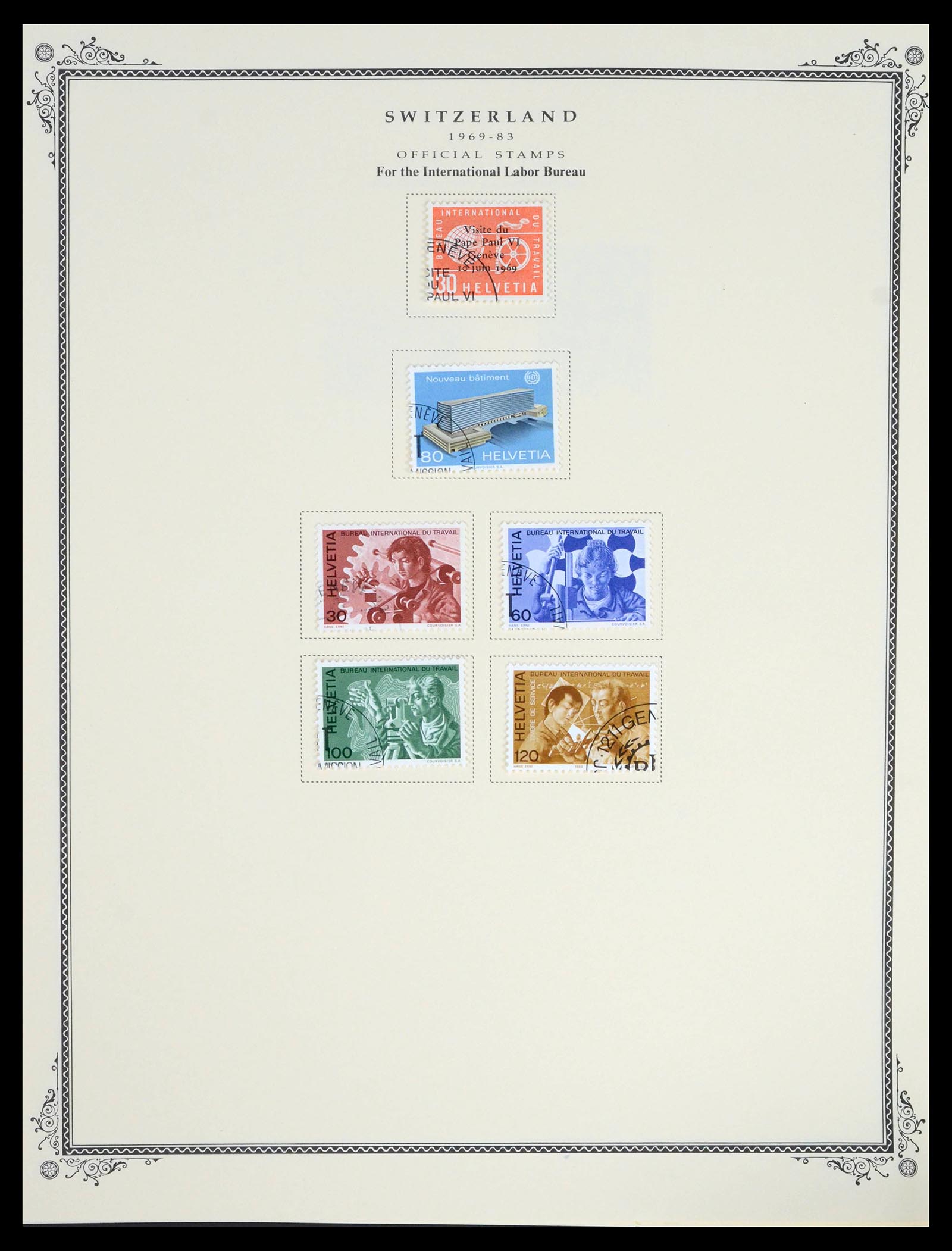 39575 0263 - Stamp collection 39575 Switzerland 1854-2014.