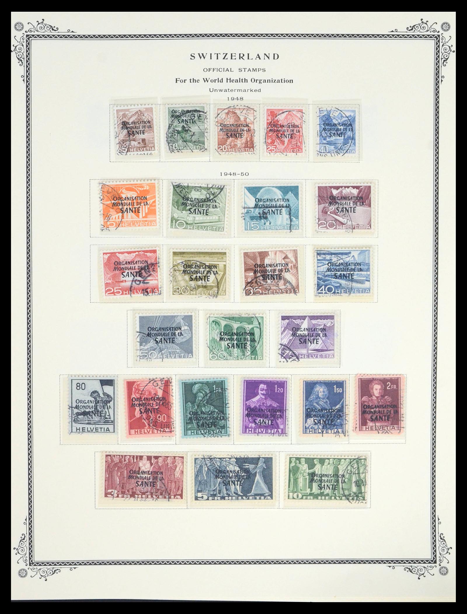 39575 0267 - Stamp collection 39575 Switzerland 1854-2014.