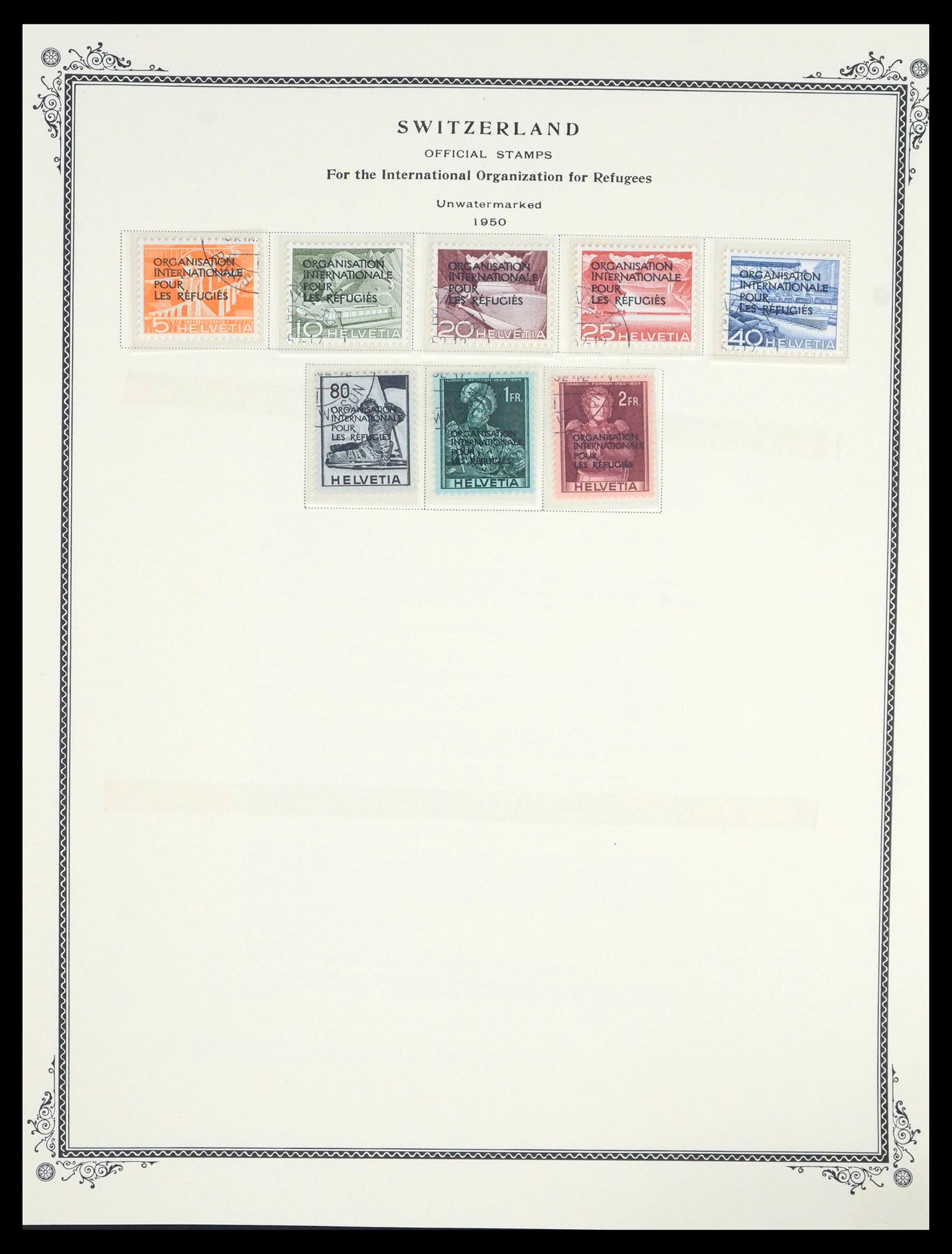 39575 0269 - Stamp collection 39575 Switzerland 1854-2014.