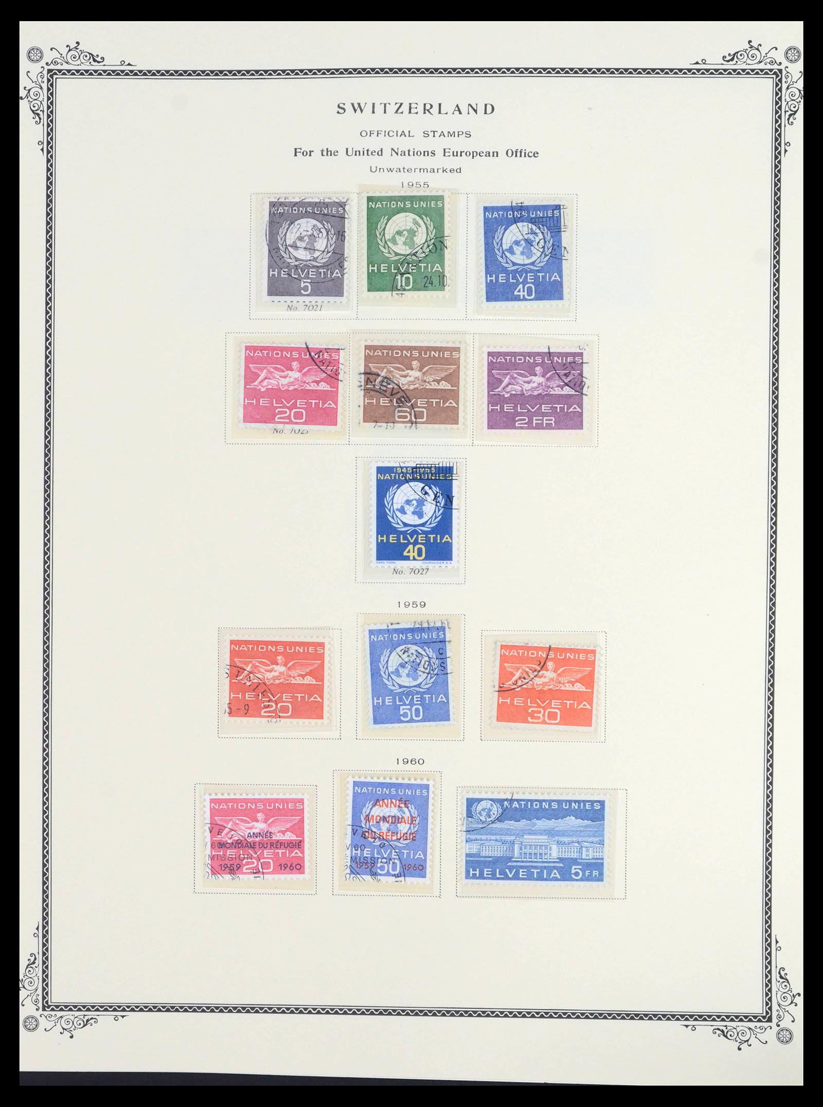 39575 0272 - Stamp collection 39575 Switzerland 1854-2014.