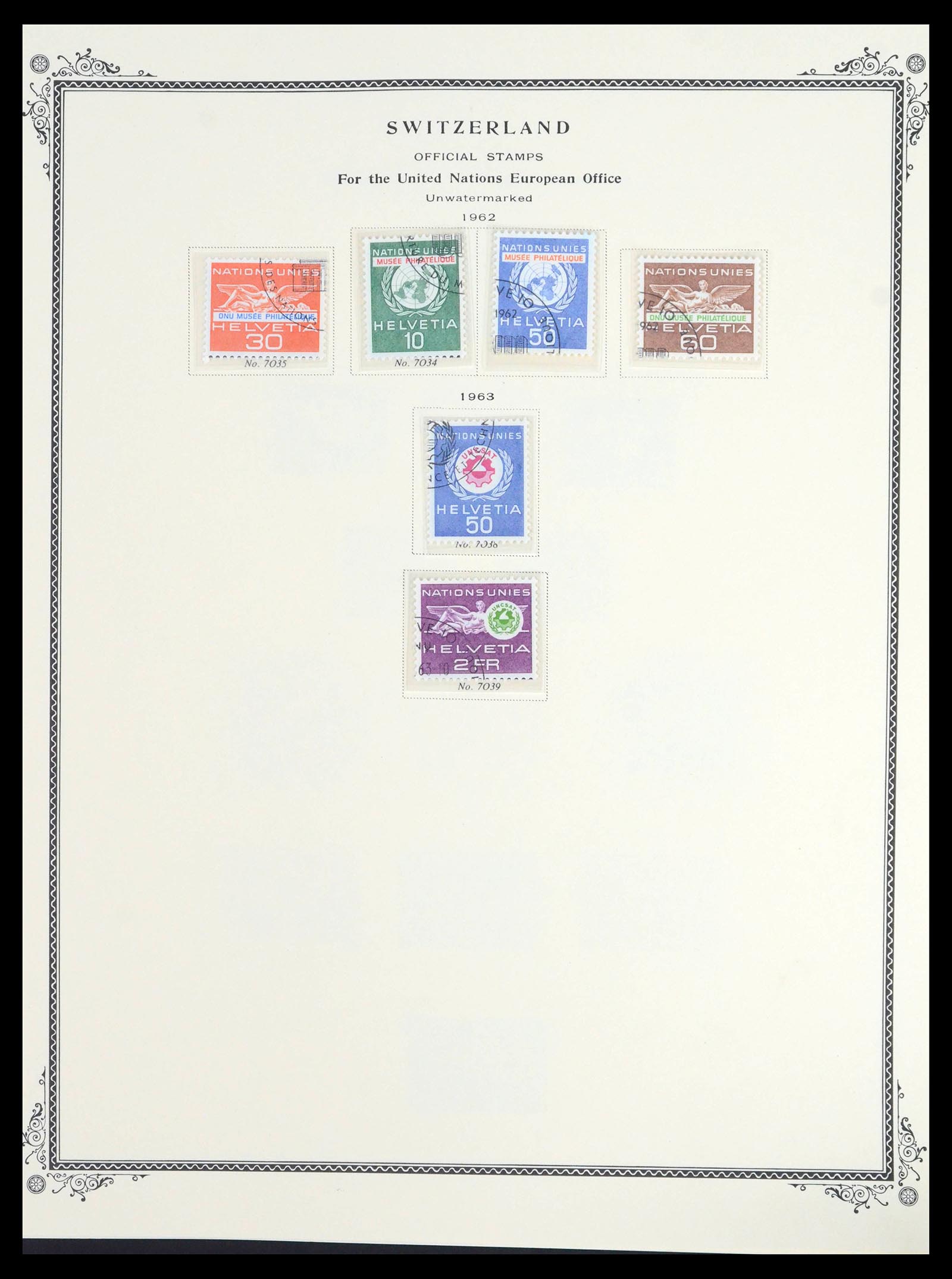 39575 0273 - Stamp collection 39575 Switzerland 1854-2014.