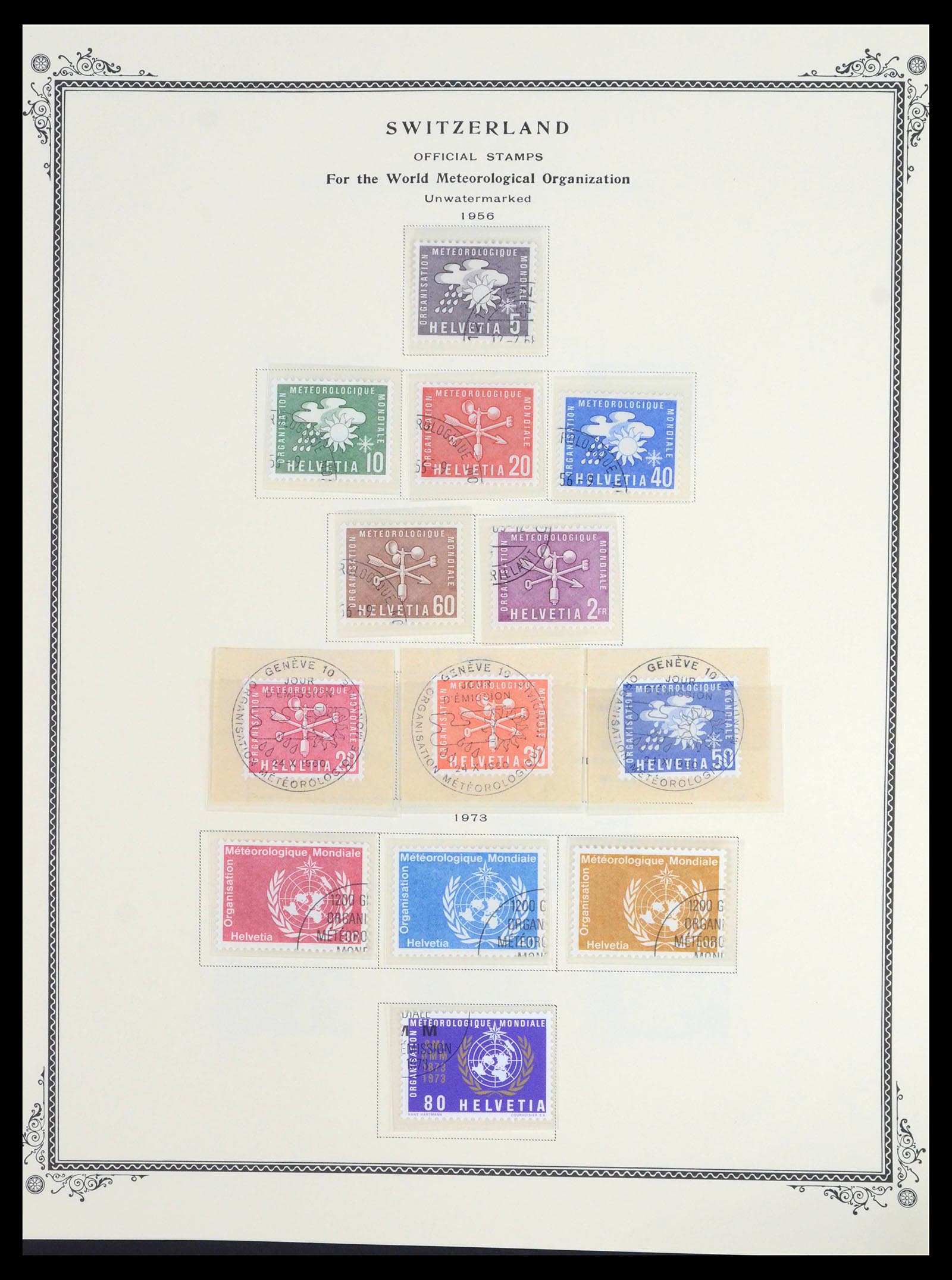 39575 0274 - Stamp collection 39575 Switzerland 1854-2014.