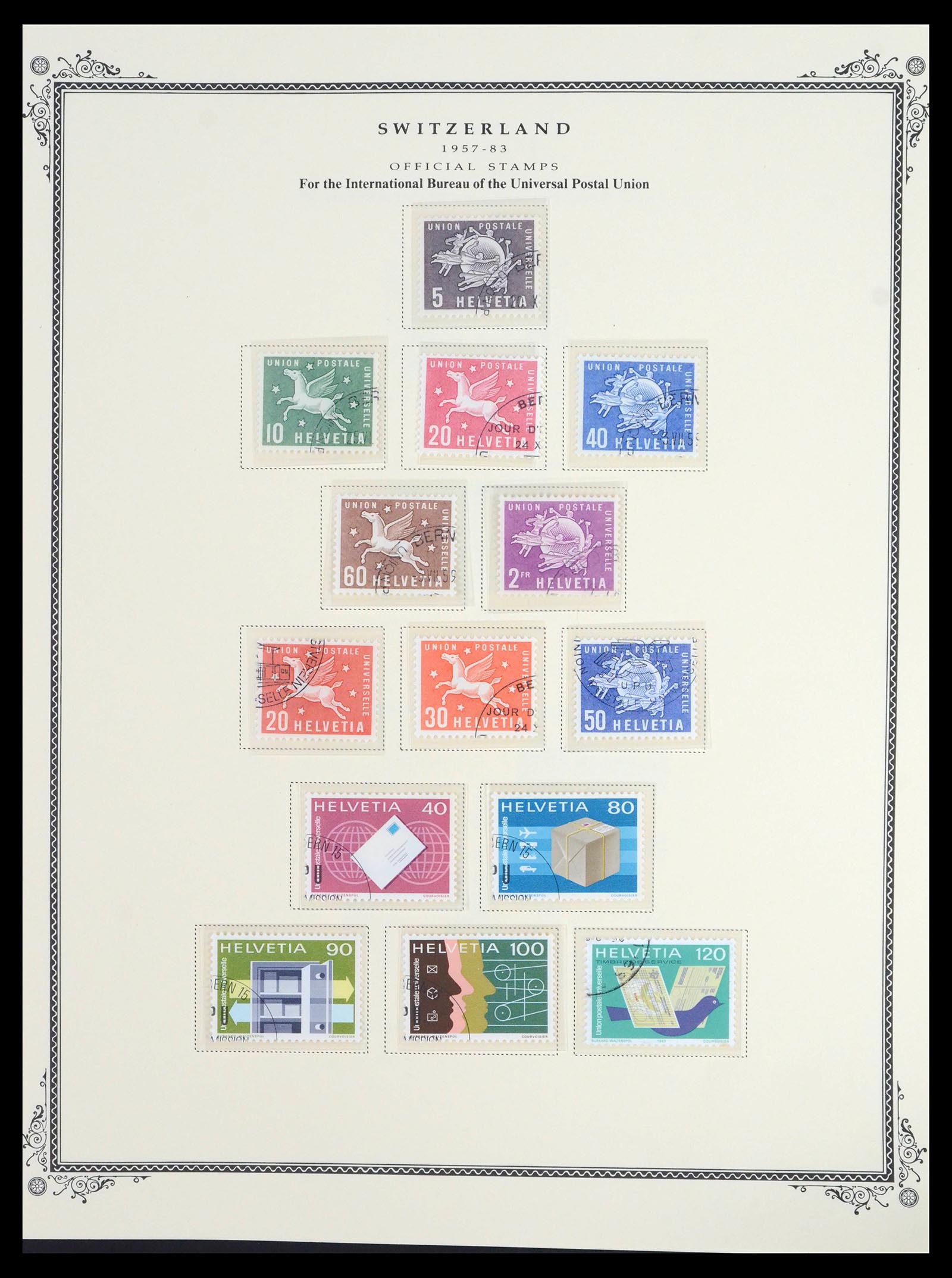 39575 0275 - Stamp collection 39575 Switzerland 1854-2014.