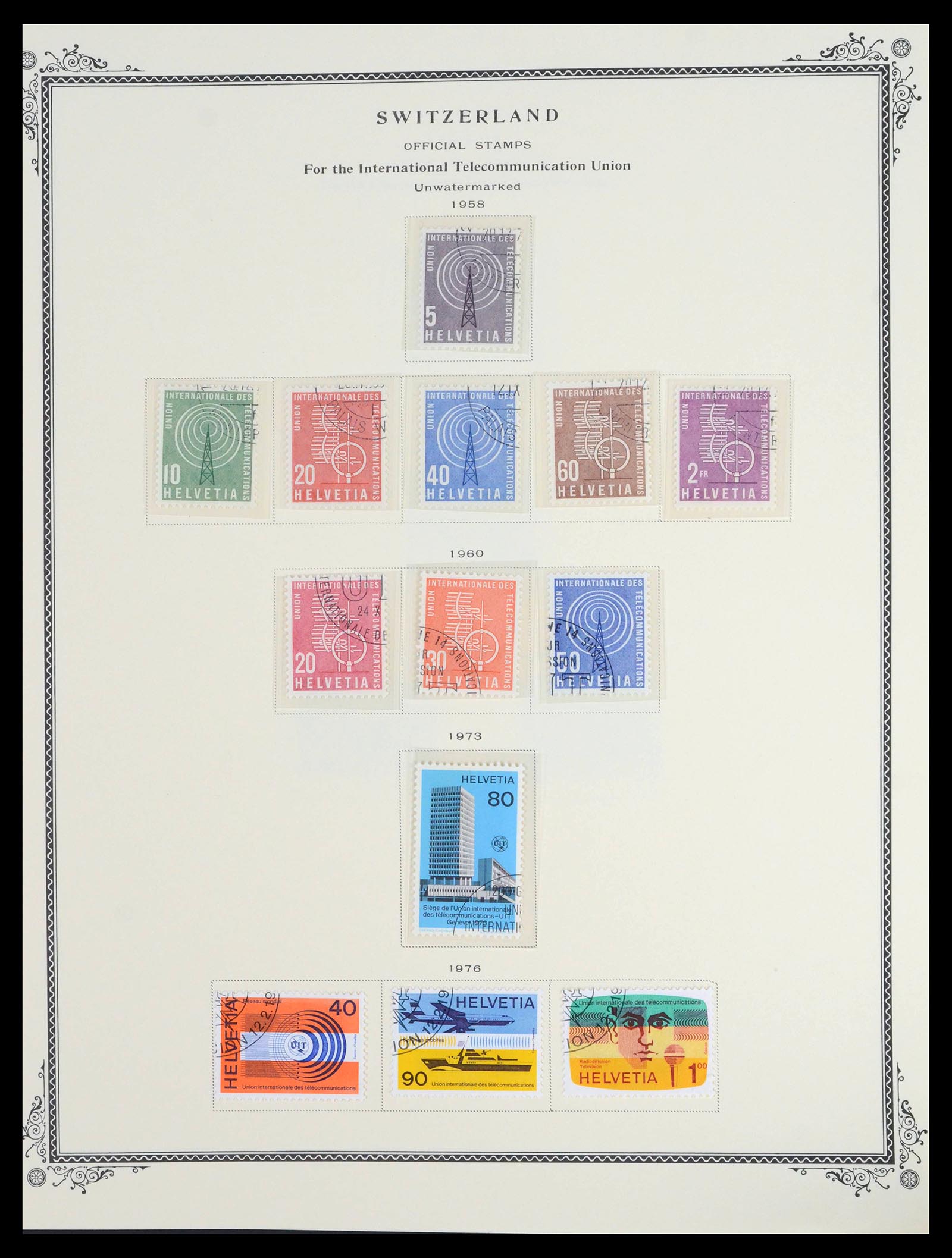 39575 0280 - Stamp collection 39575 Switzerland 1854-2014.