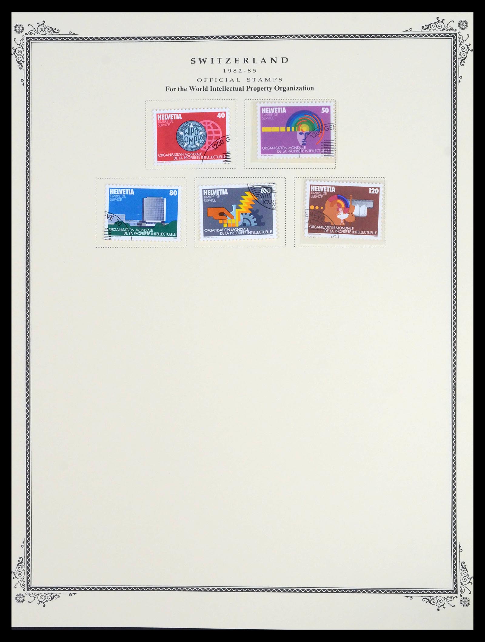 39575 0283 - Stamp collection 39575 Switzerland 1854-2014.