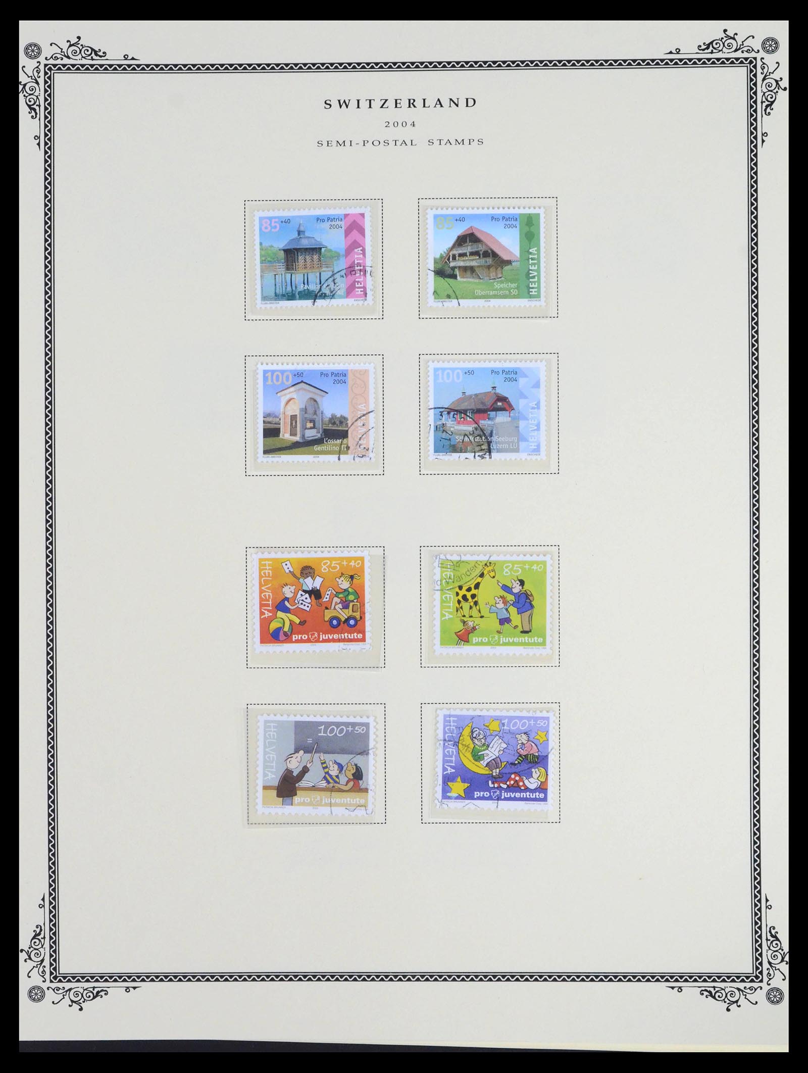 39575 0292 - Stamp collection 39575 Switzerland 1854-2014.