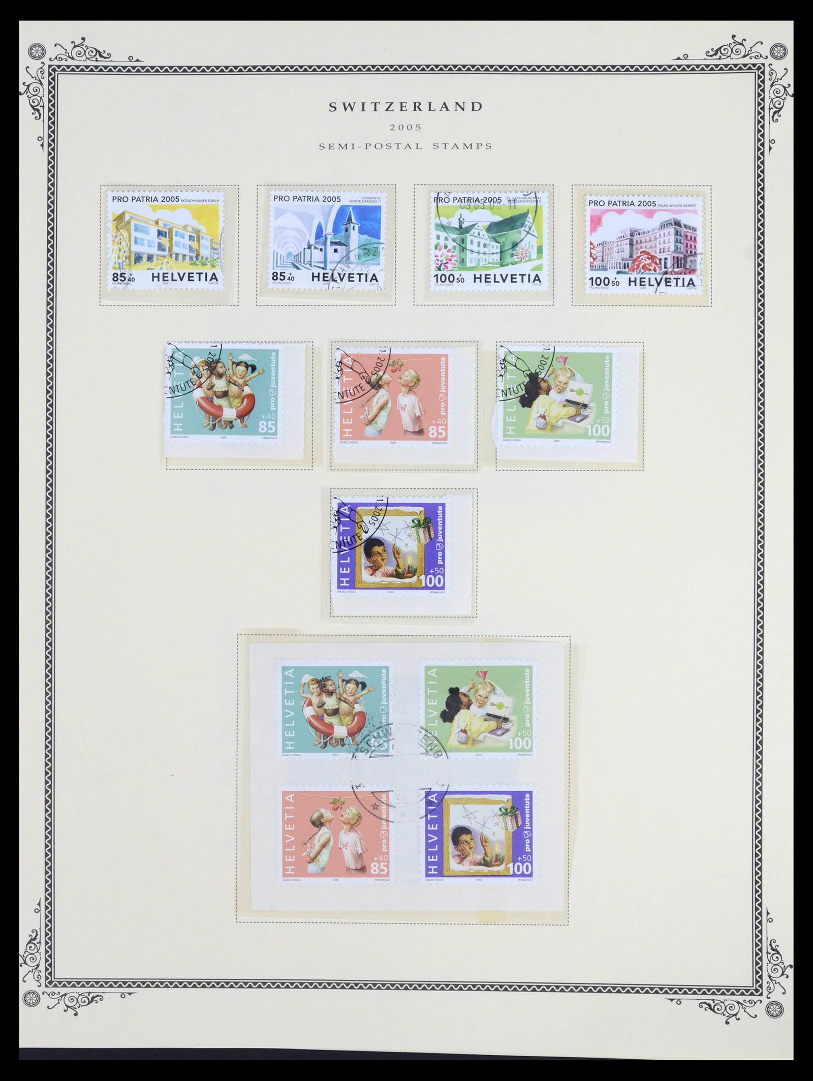 39575 0293 - Stamp collection 39575 Switzerland 1854-2014.