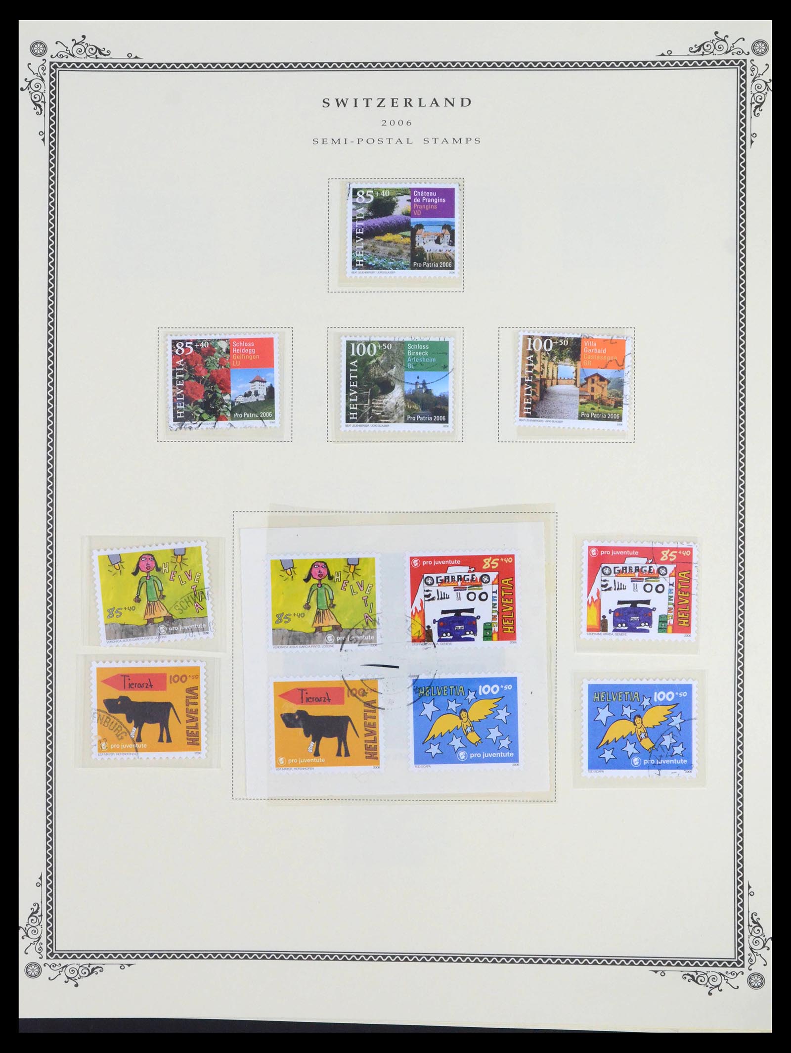 39575 0295 - Stamp collection 39575 Switzerland 1854-2014.